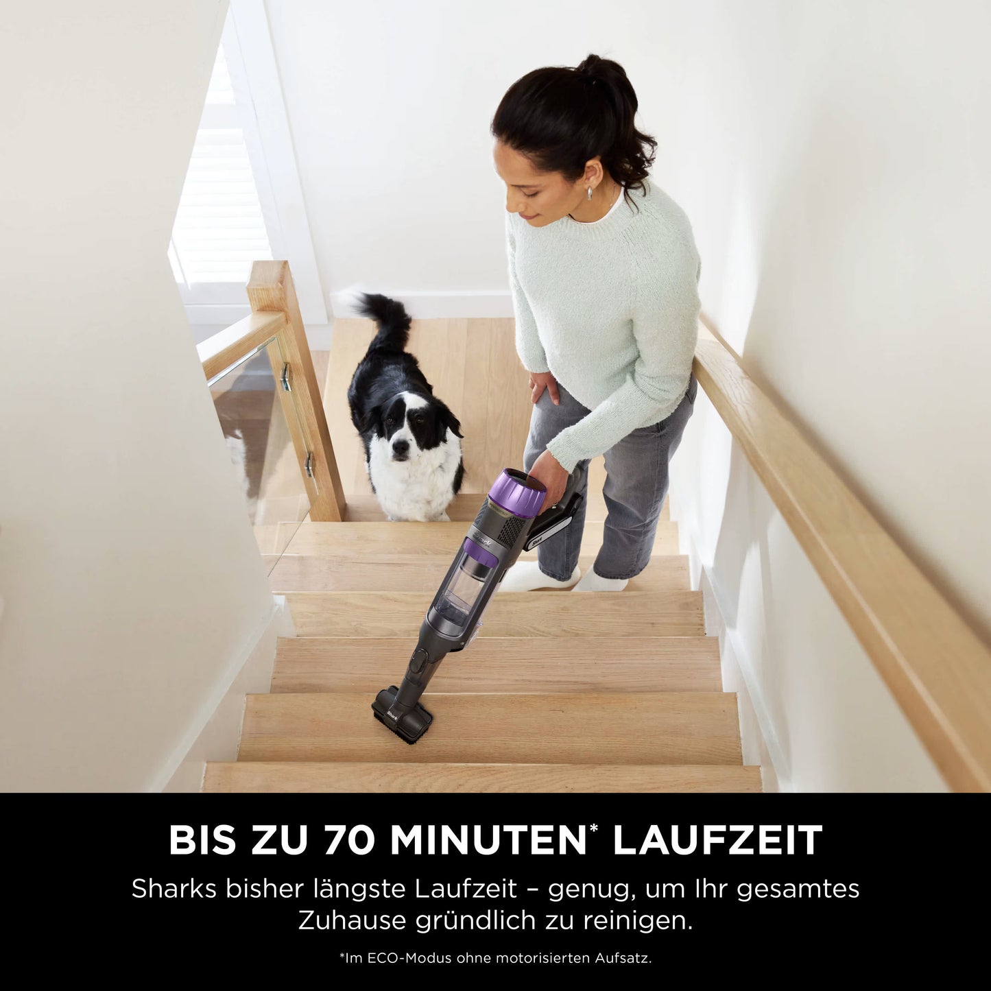 Shark PowerDetect Clean & Empty Akku-Staubsauger für Tierhaare