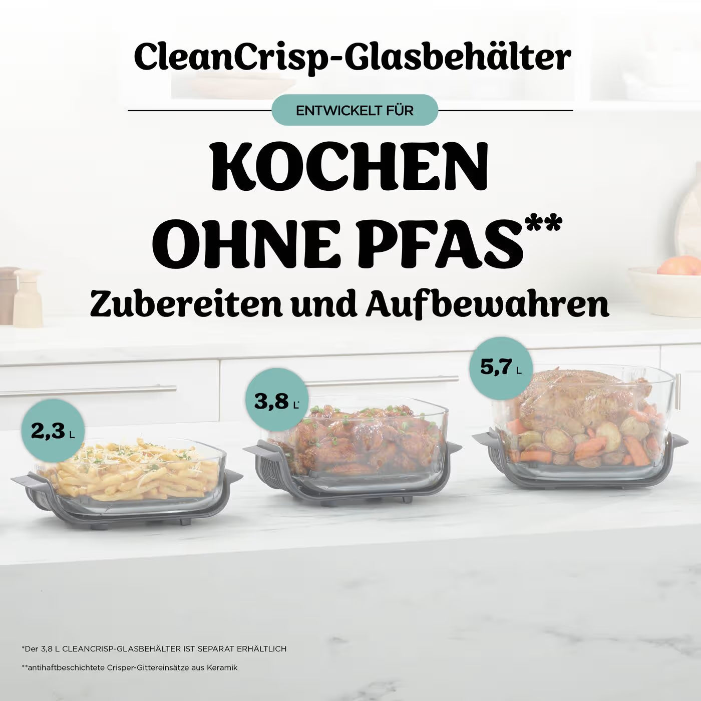 Ninja CRISPi PRO 7-in-1 Glas-Air-Fryer