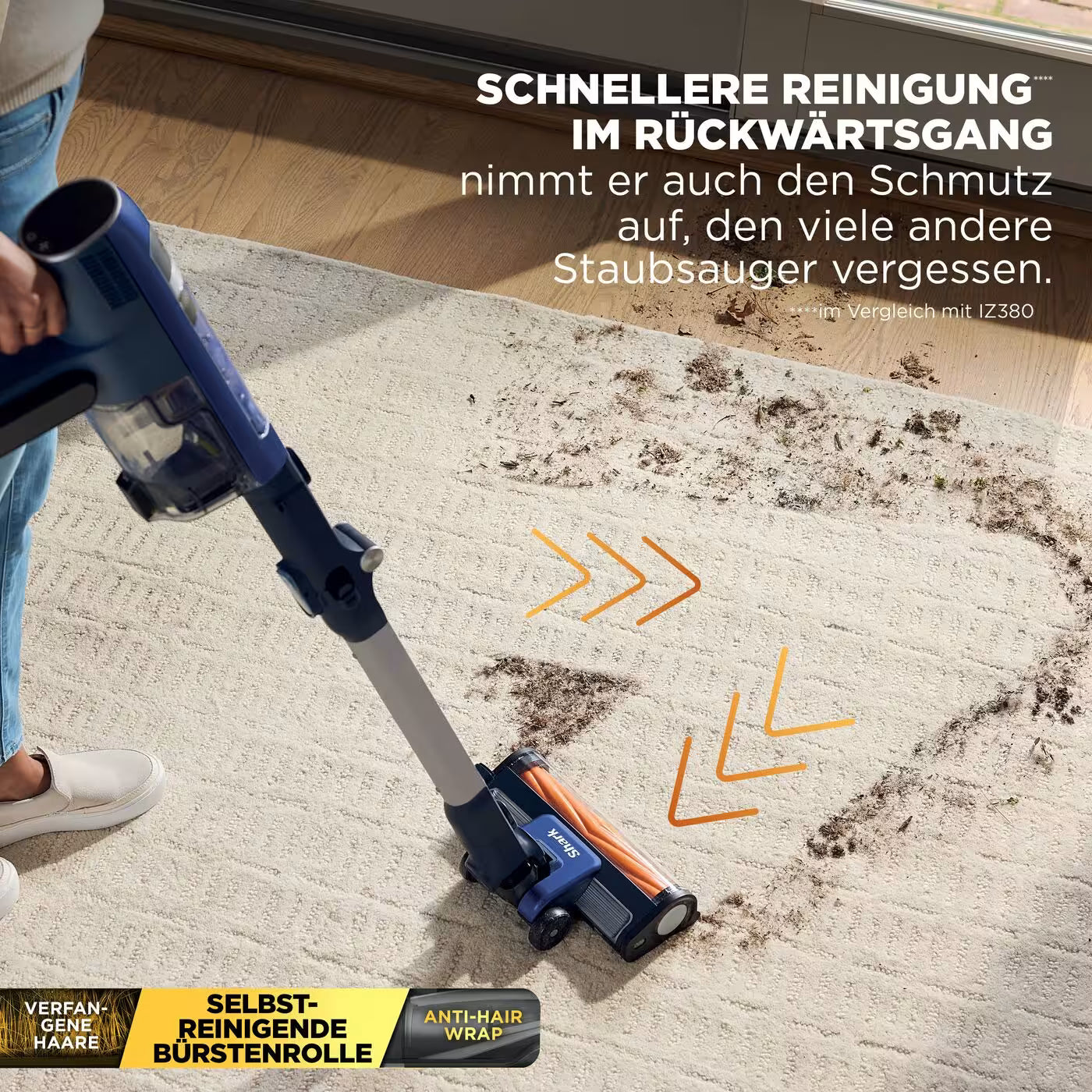 Shark PowerDetect Speed Akku-Staubsauger