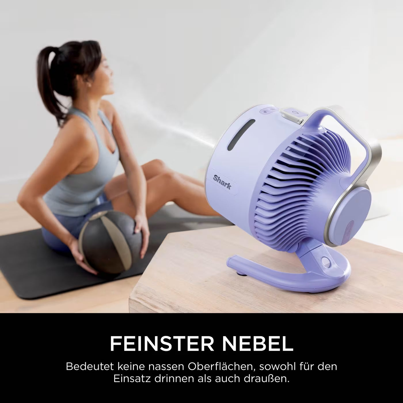 Shark Flex Breeze HydroGo Ventilator mit Sprühnebel