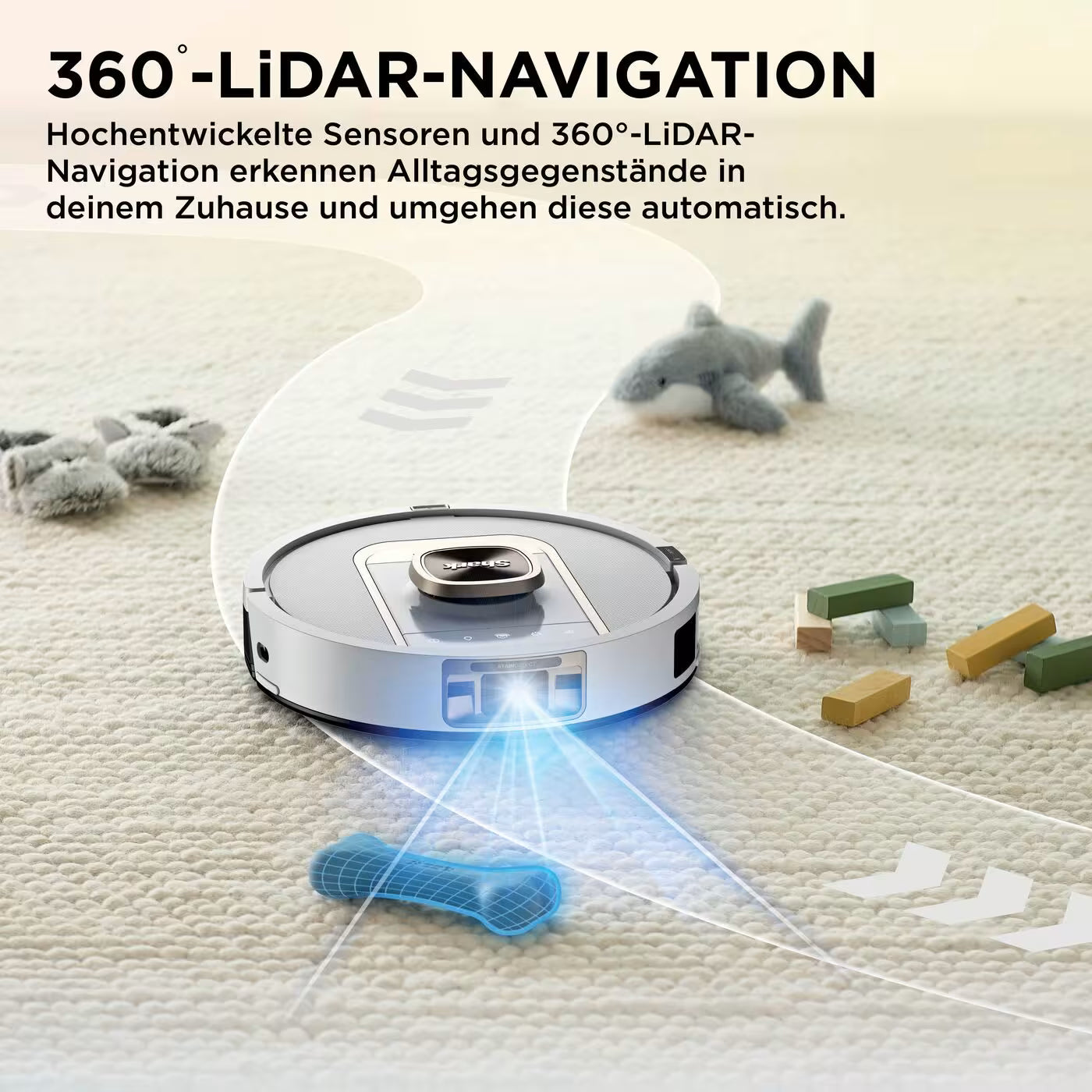 Shark ThermaCharged PowerDetect Nass- und Trocken-Saugroboter