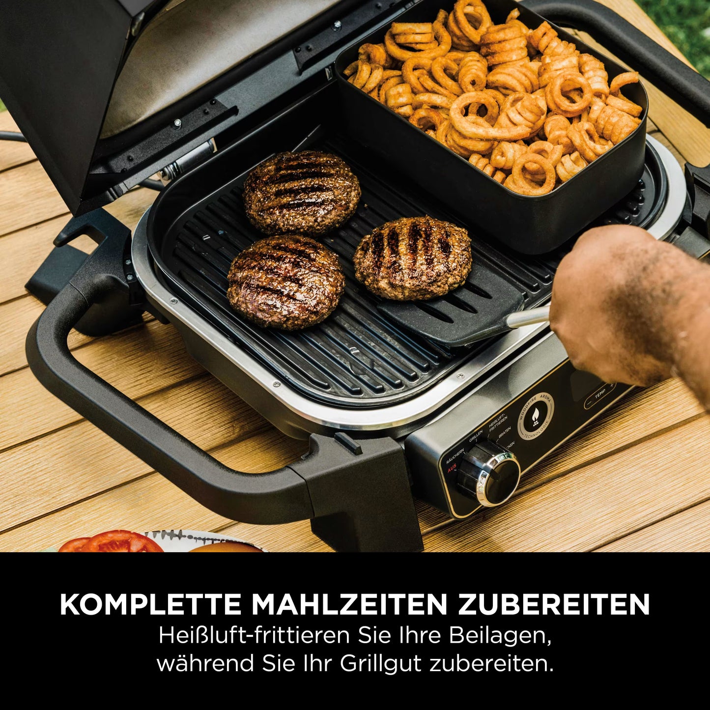 Ninja Woodfire Elektrischer Outdoor Grill & Smoker