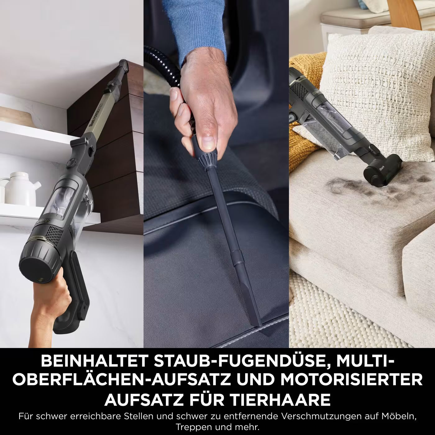 Shark PowerDetect Clean & Empty Akku-Staubsauger für Tierhaare