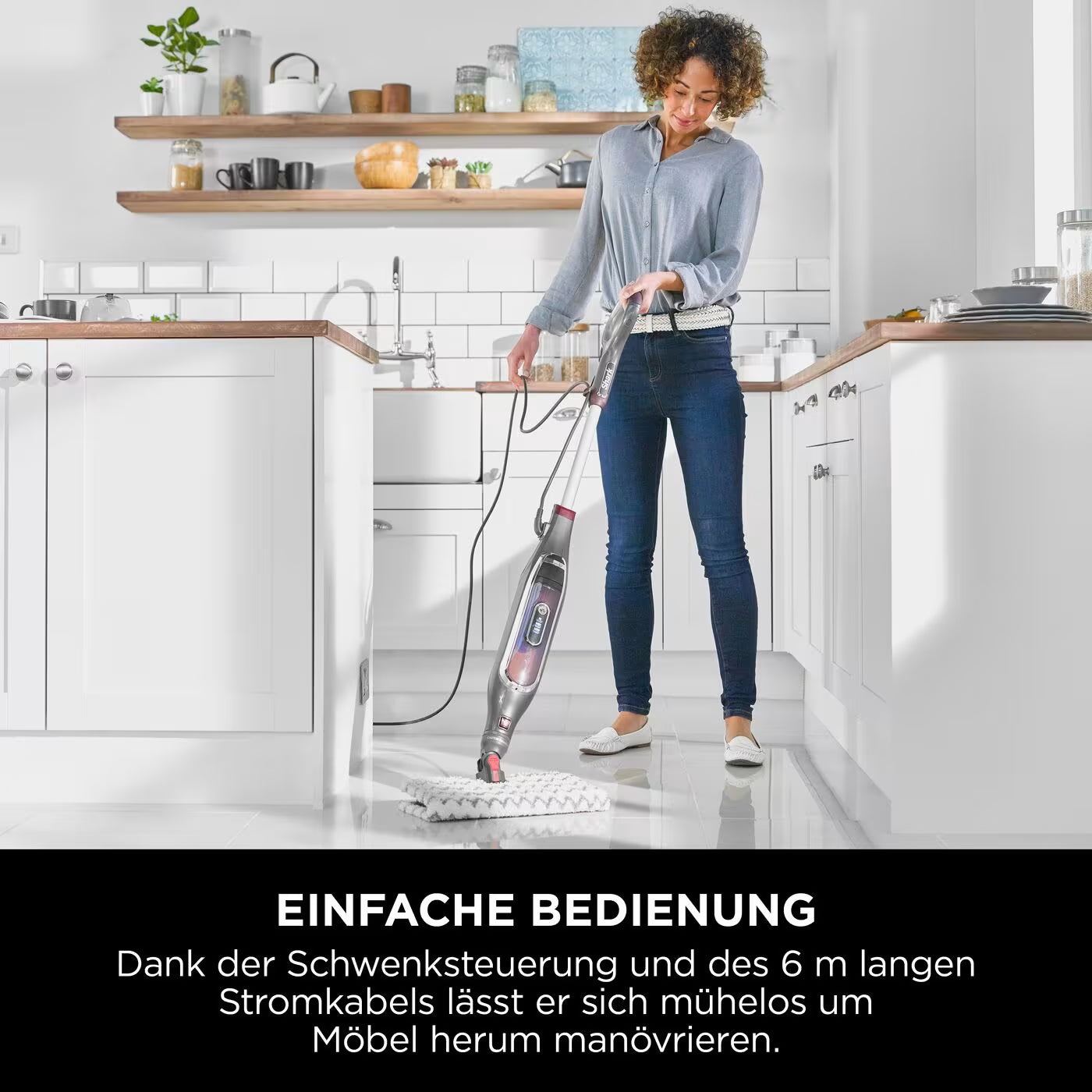 Shark Klik n' Flip automatischer Dampfreiniger