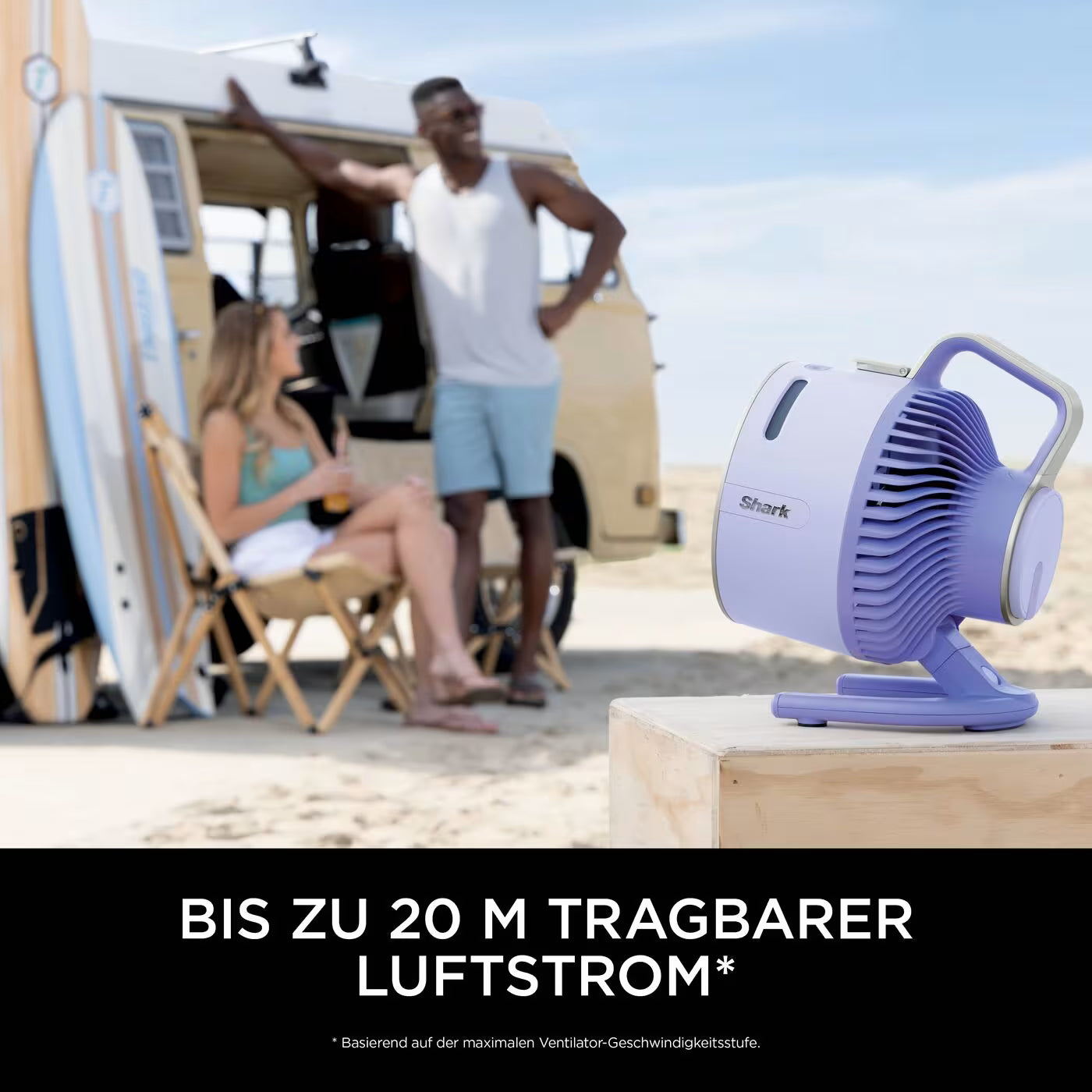 Shark Flex Breeze HydroGo Ventilator mit Sprühnebel