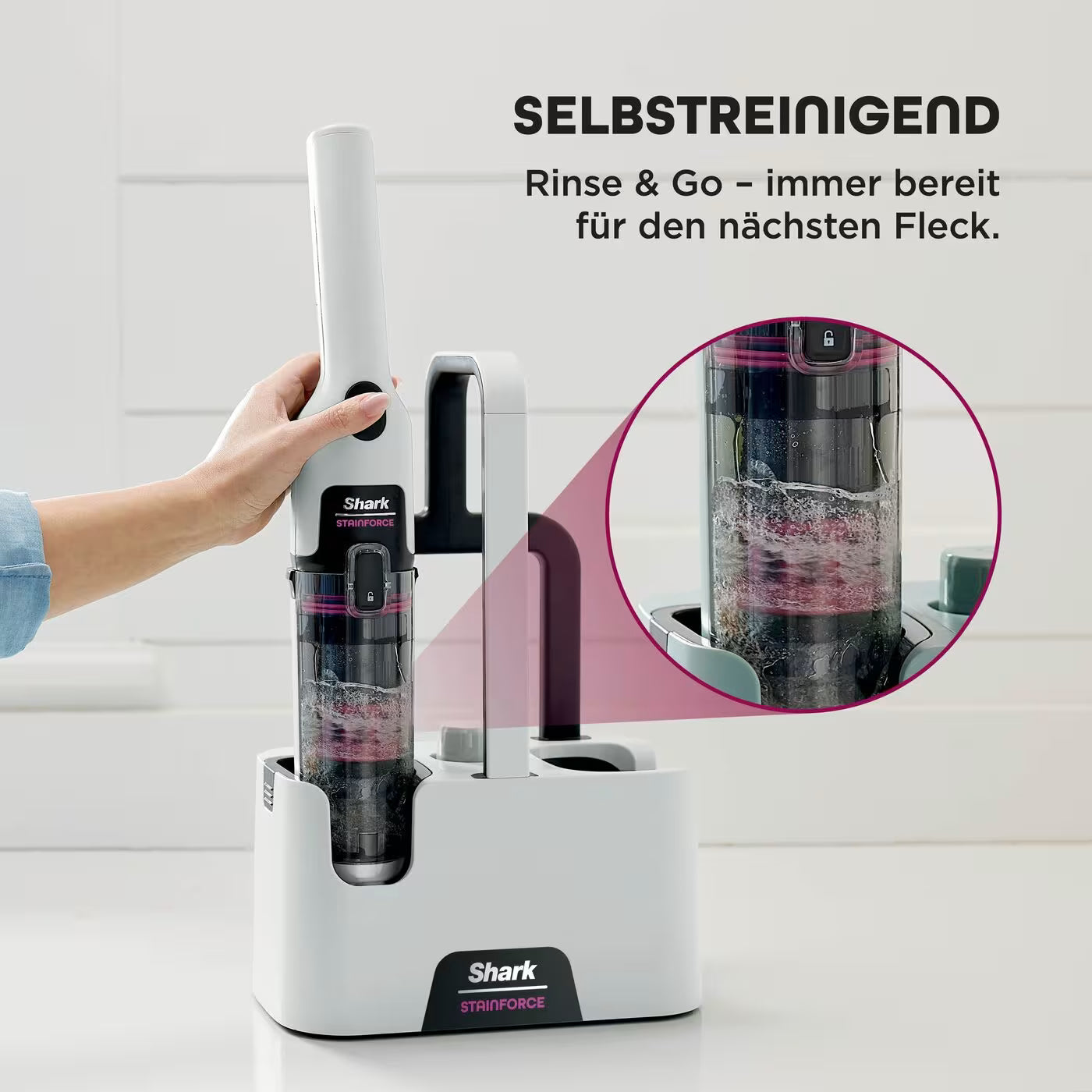 Shark StainForce kabelloser Flecken und Polsterreiniger