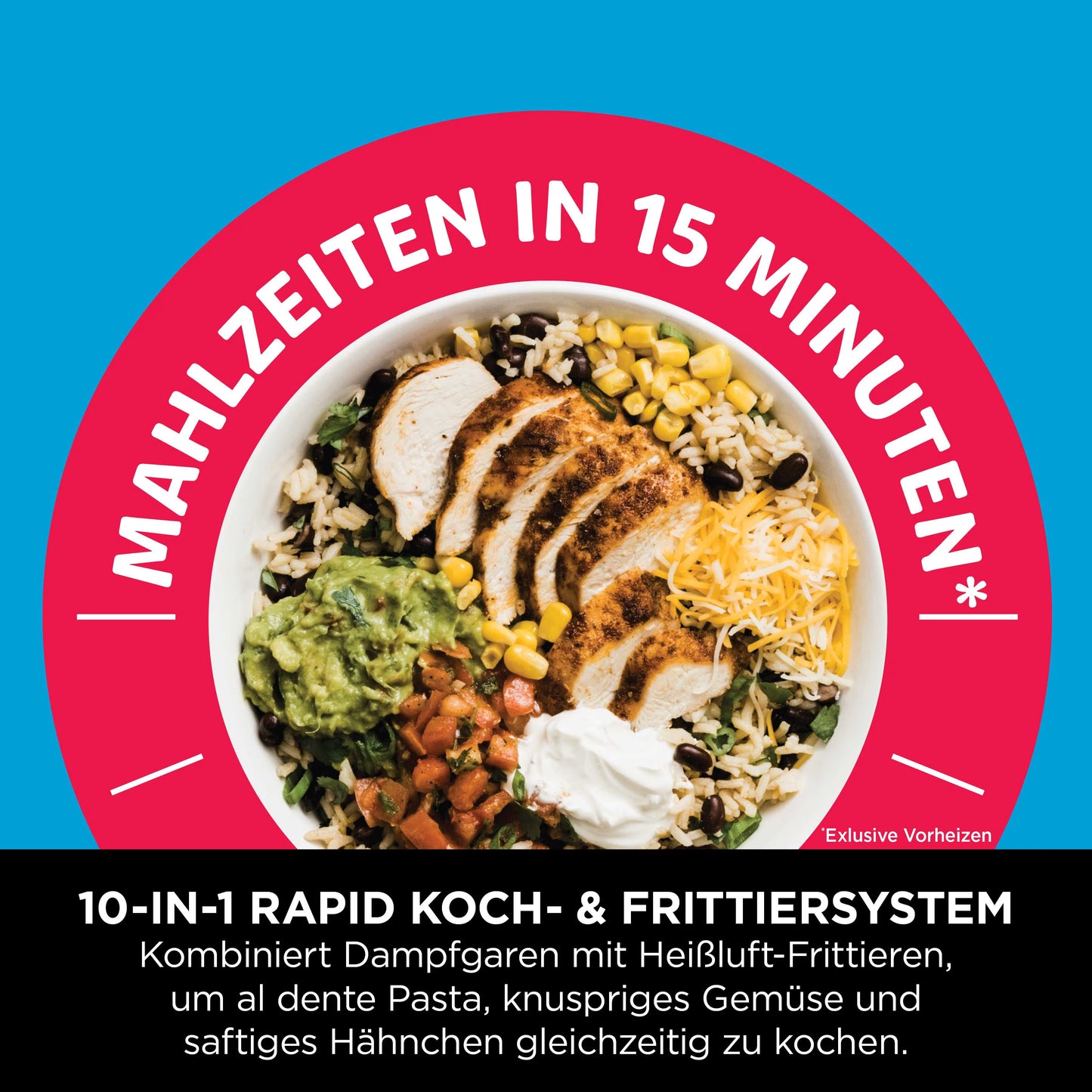 Ninja Speedi Rapid Cooking System & Heißluftfritteuse