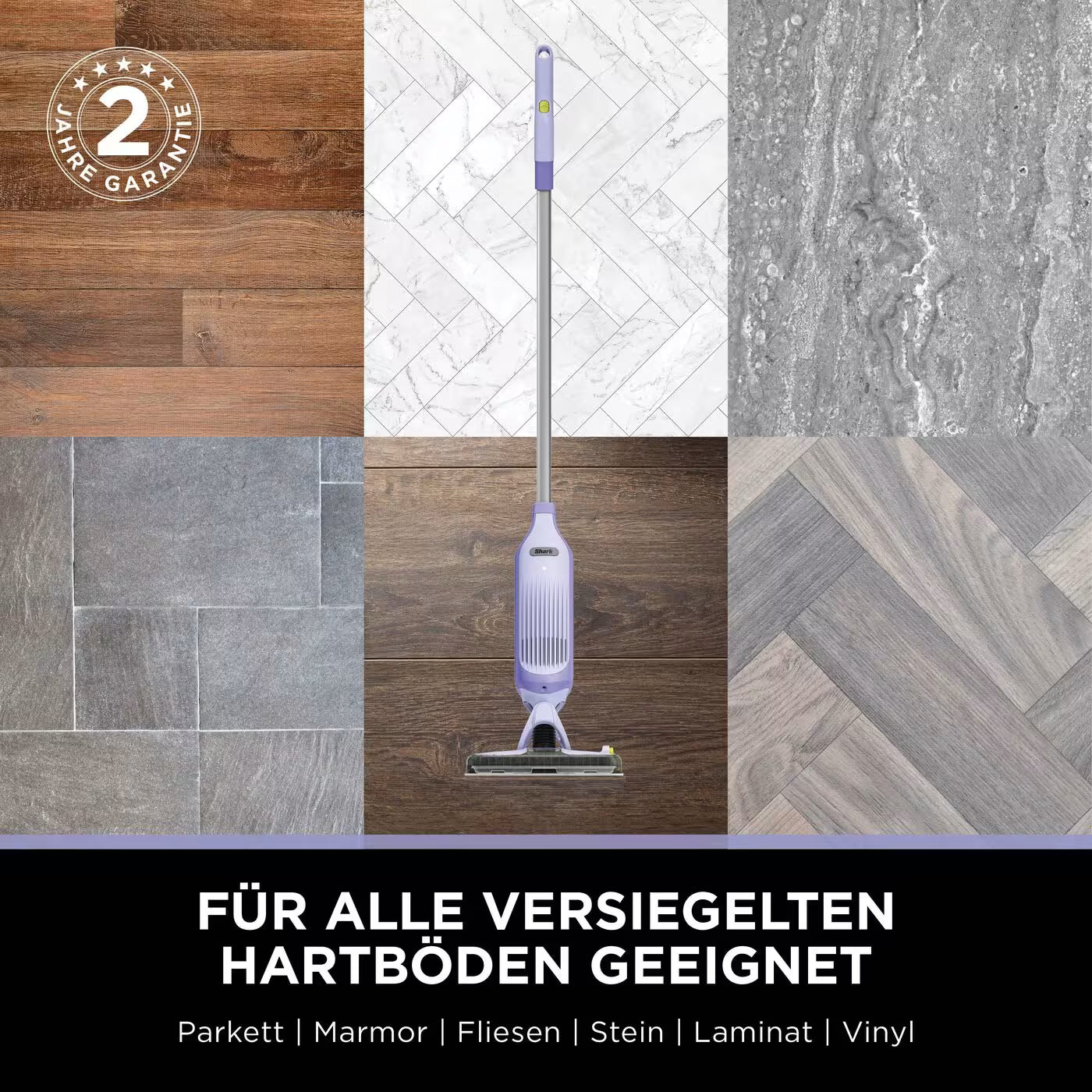 Shark VacMop 2-in-1 kabelloser Staubsauger und Sprühmopp PL