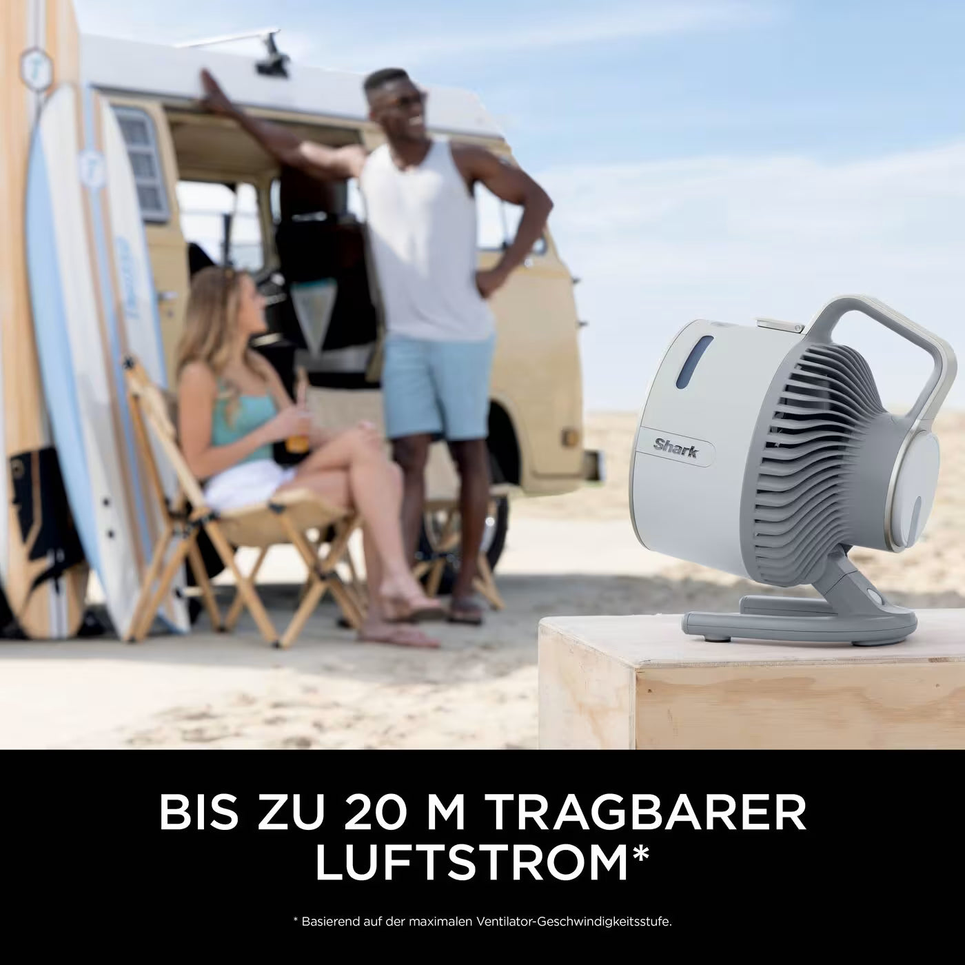 Shark Flex Breeze HydroGo Ventilator mit Sprühnebel