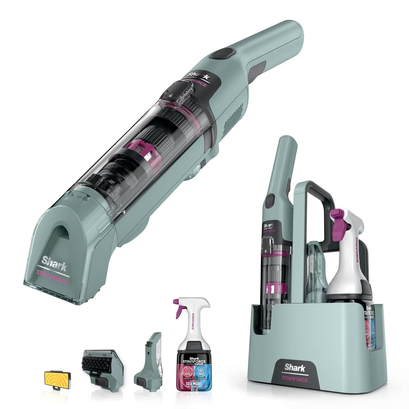 Shark StainForce kabelloser Flecken- und Polsterreiniger HX100EUCP