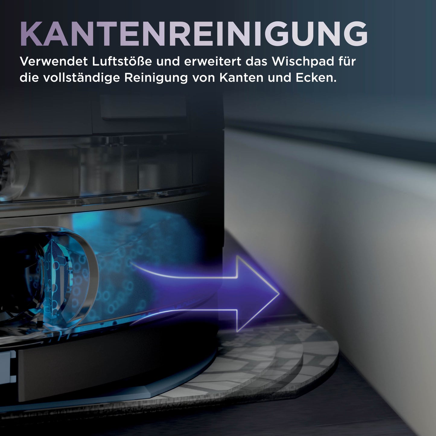 Shark PowerDetect NeverTouch 2-in-1 Saug- und Wischroboter