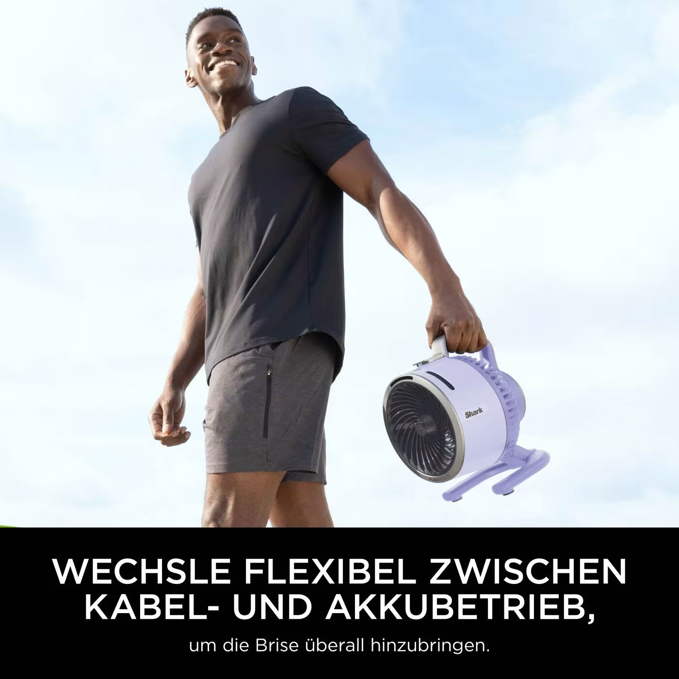 Shark Flex Breeze HydroGo Ventilator mit Sprühnebel