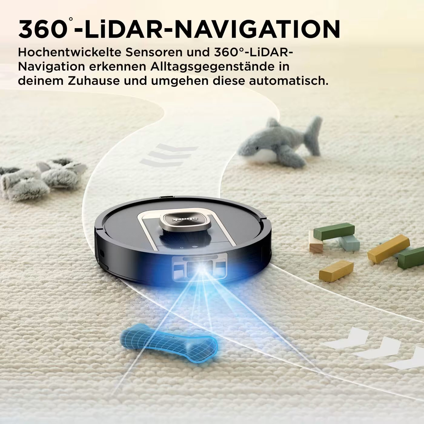 Shark ThermaCharged PowerDetect Nass- und Trocken-Saugroboter