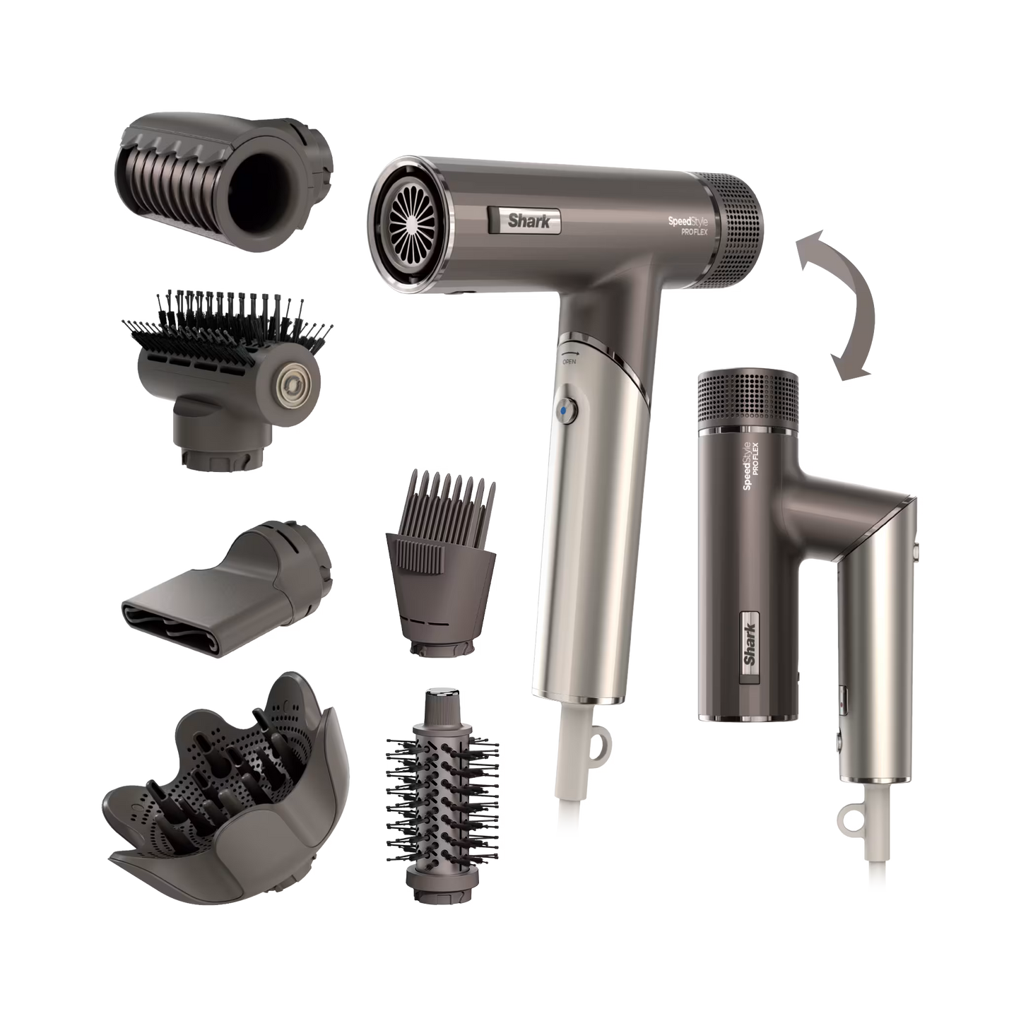Shark SpeedStyle Pro FLEX – Stelle dein eigenes Haartrocknersystem zusammen