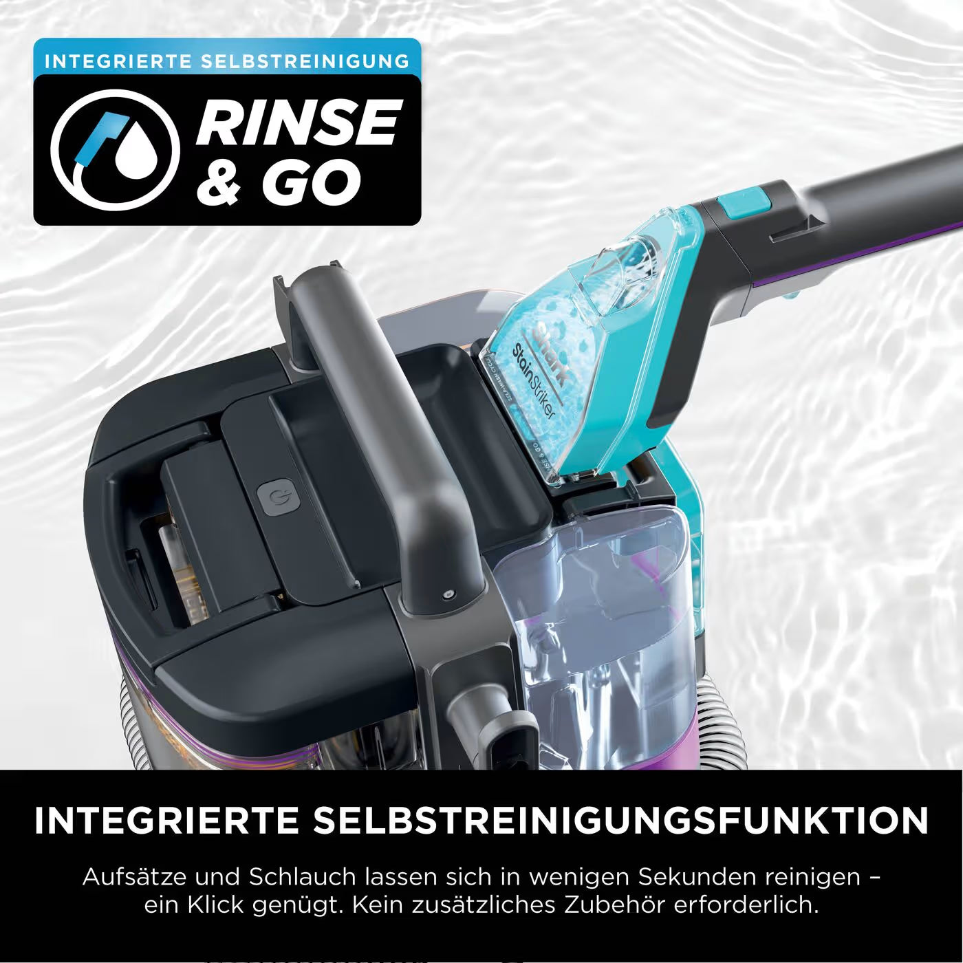 Shark StainStriker HairPro Pet Flecken- und Polsterreiniger PX250EUT