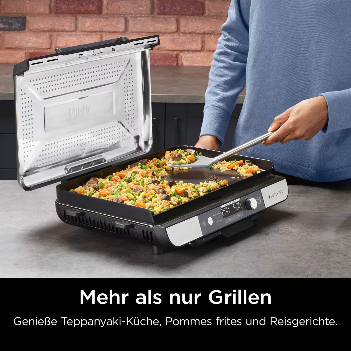 Ninja Sizzle Pro XL Grillplatte & Plancha