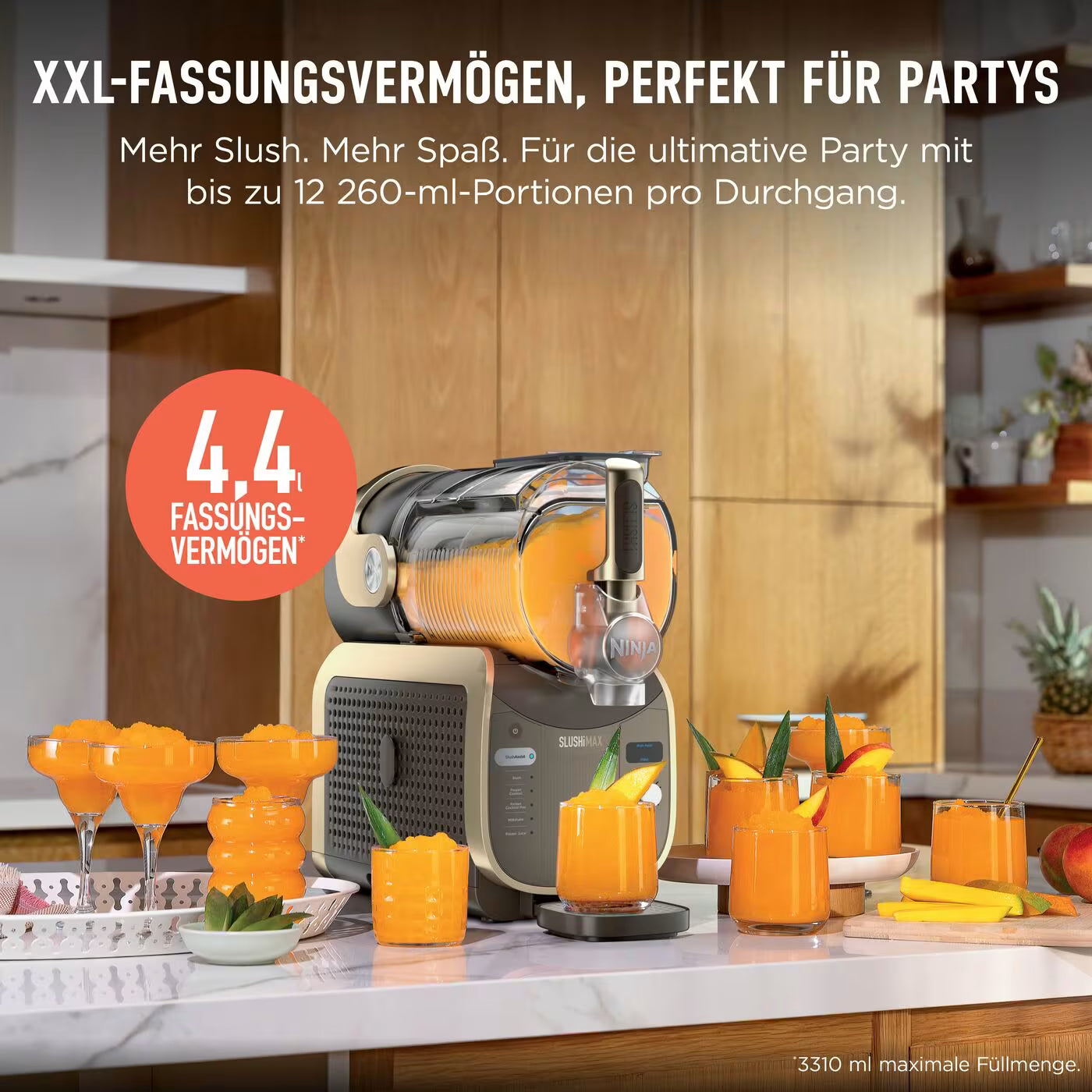 Ninja SLUSHi MAX Slush-Eismaschine für gefrorene Getränke – Mokka