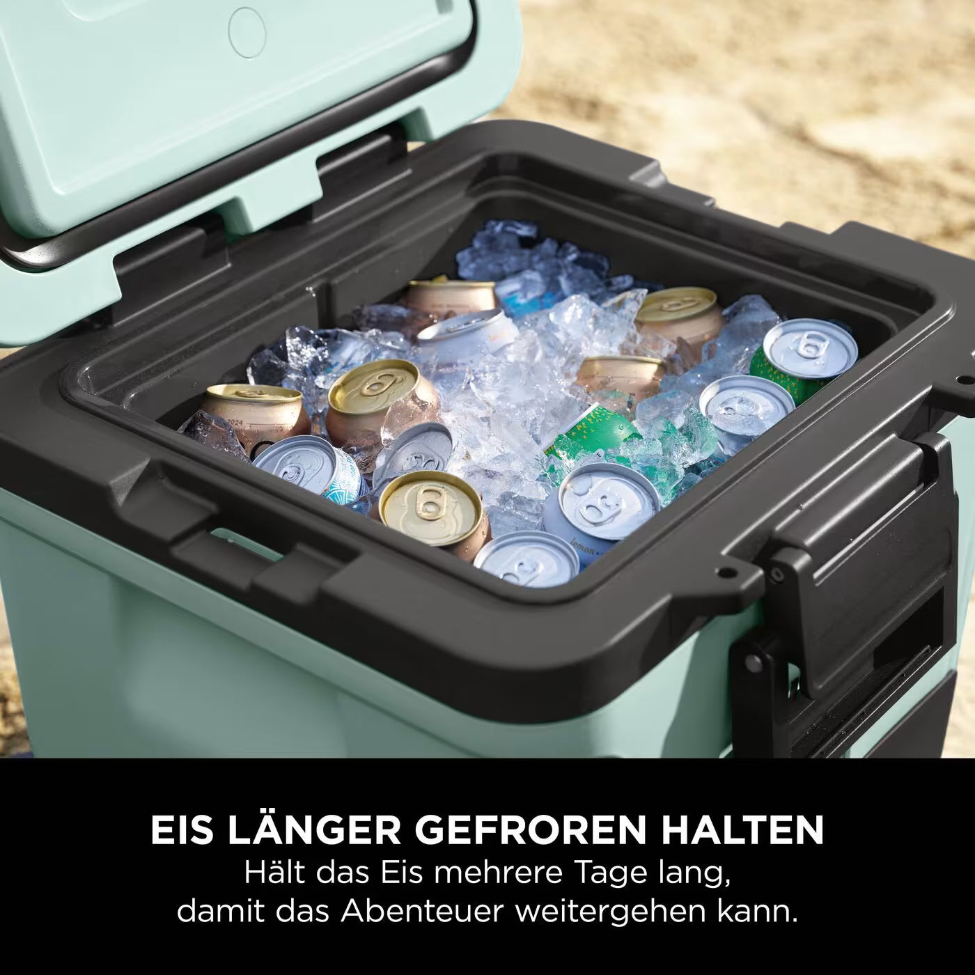 Ninja FrostVault 28L Kühlbox mit Rädern und Trockenzone