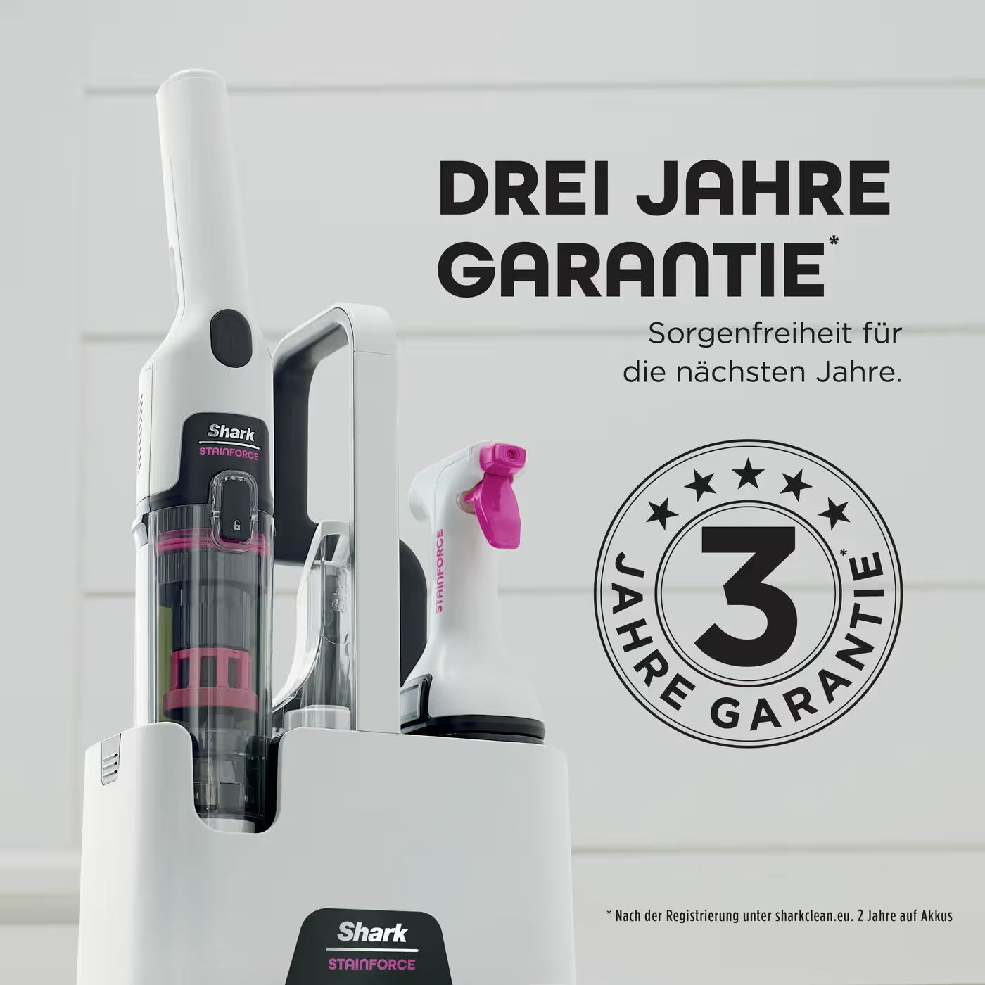 Shark StainForce kabelloser Flecken und Polsterreiniger