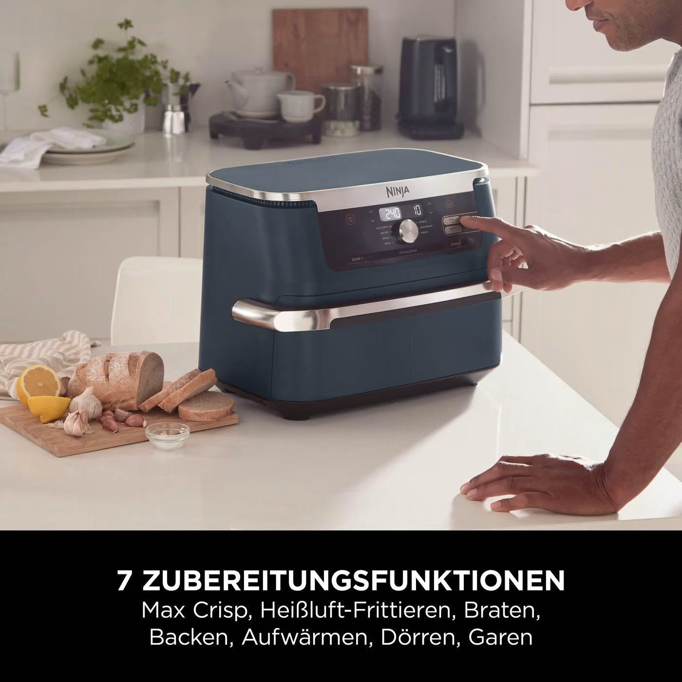 Ninja Foodi FlexDrawer 10,4 L Heißluftfritteuse