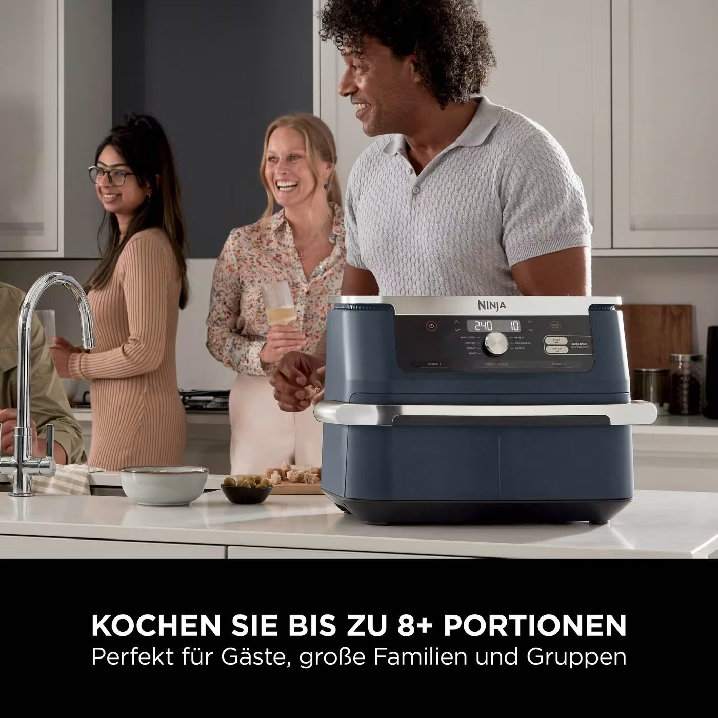 Ninja Foodi FlexDrawer 10,4 L Heißluftfritteuse
