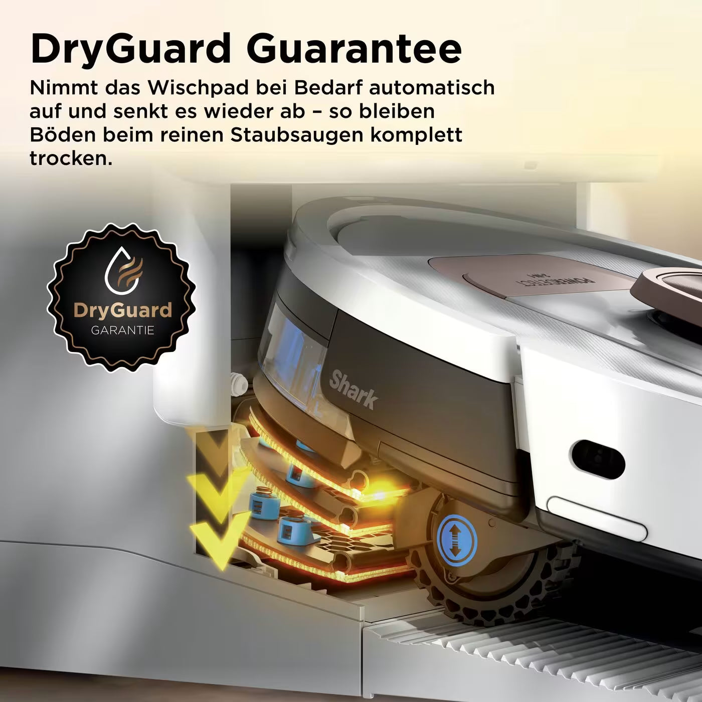 Shark ThermaCharged PowerDetect Nass- und Trocken-Saugroboter RV2920XEEUWH