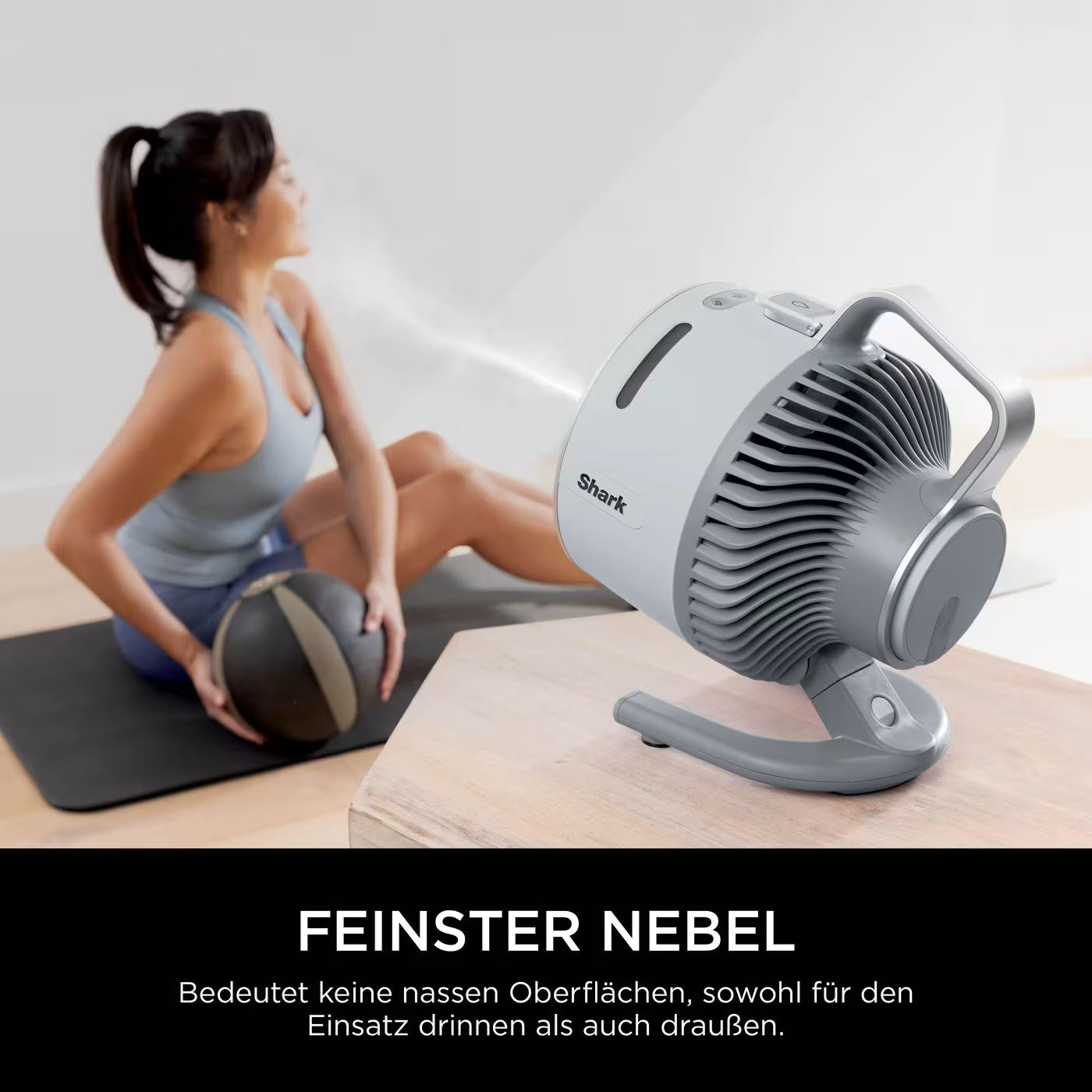 Shark Flex Breeze HydroGo Ventilator mit Sprühnebel
