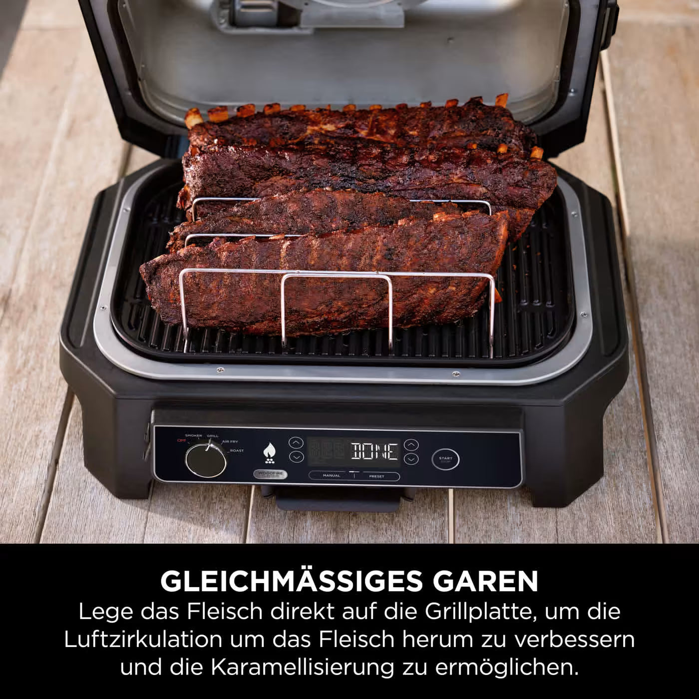 Ninja Woodfire XL Rippchenhalter
