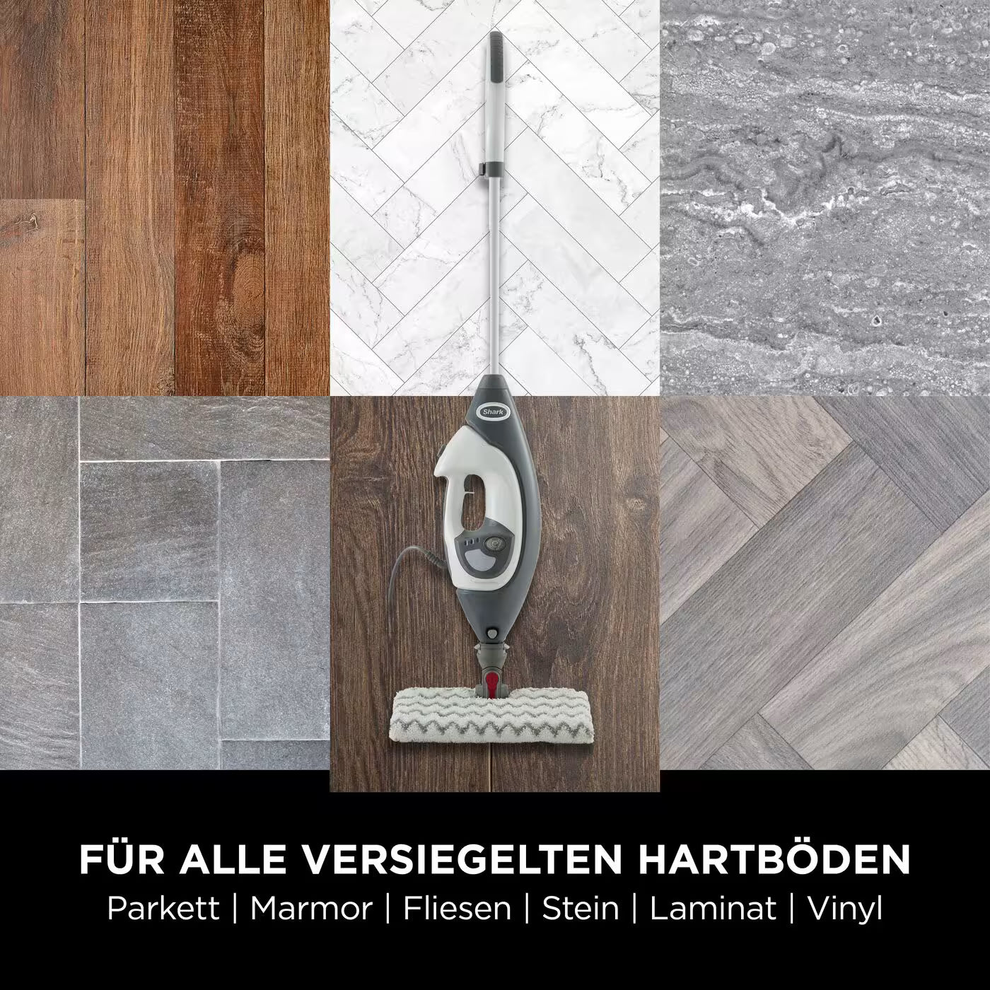 Shark Boden- & Hand-Dampfreiniger