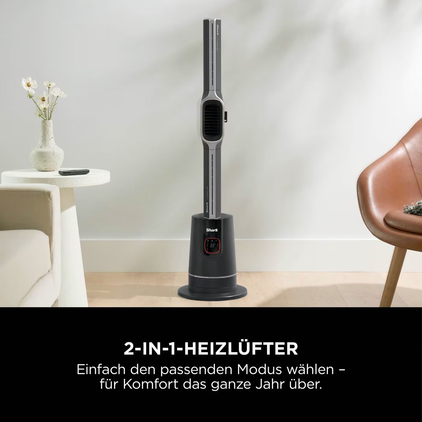 Shark TurboBlade Ventilator - Kühlen + Heizen