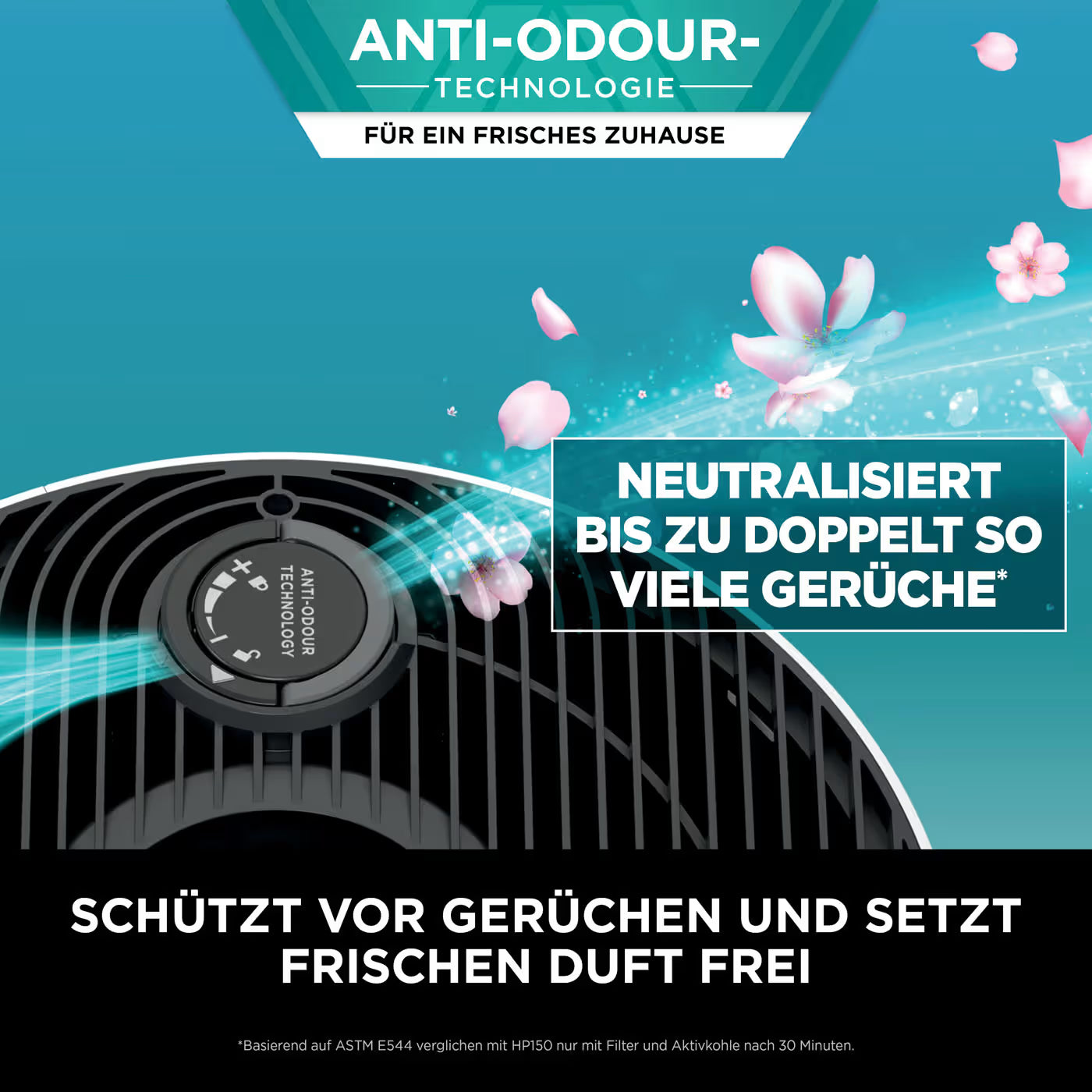 Shark NeverChange bis zu 5 Jahre Luftreiniger mit Anti-Odour-Technologie