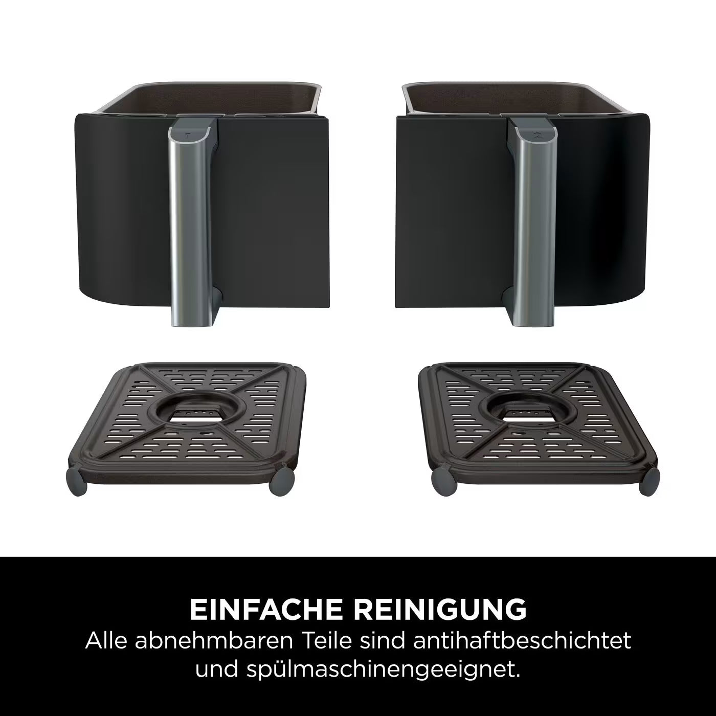 Ninja Foodi 4-in-1 Dual Zone Heißluftfritteuse 7,6 L