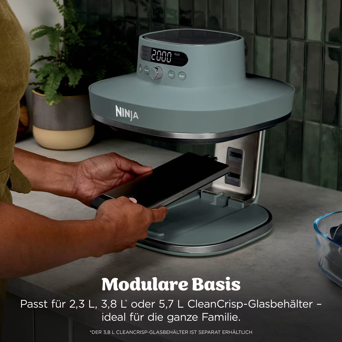Ninja CRISPi PRO 7-in-1 Glas-Air-Fryer