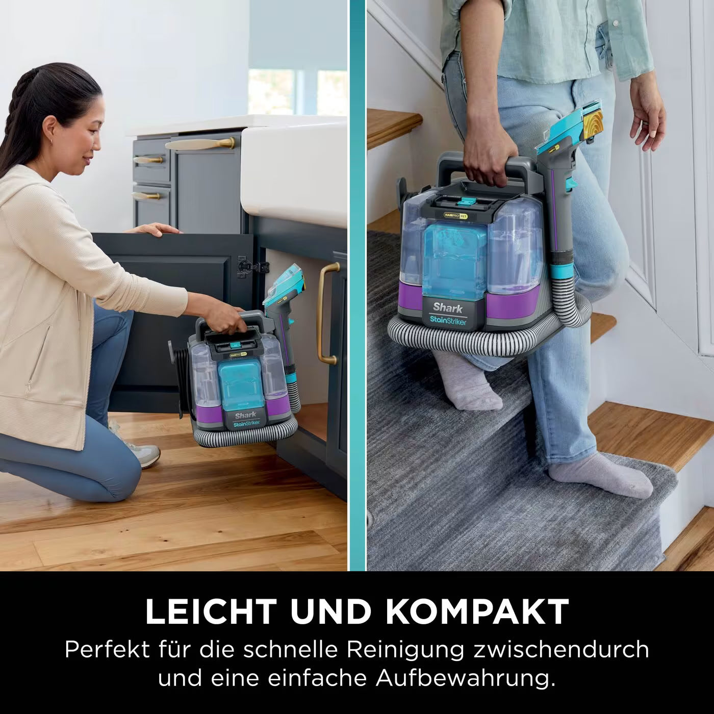 Shark StainStriker HairPro Pet Flecken- und Polsterreiniger PX250EUT