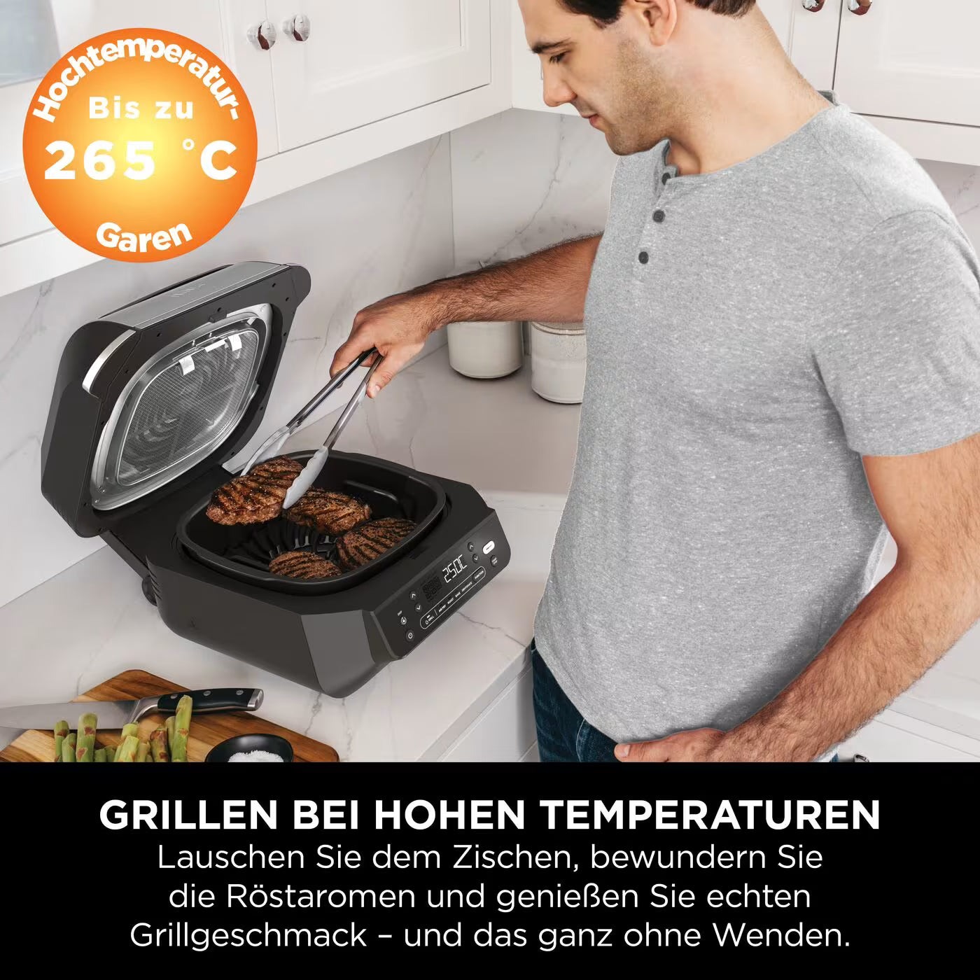 Ninja 5-in-1 Grill & Heißluftfritteuse