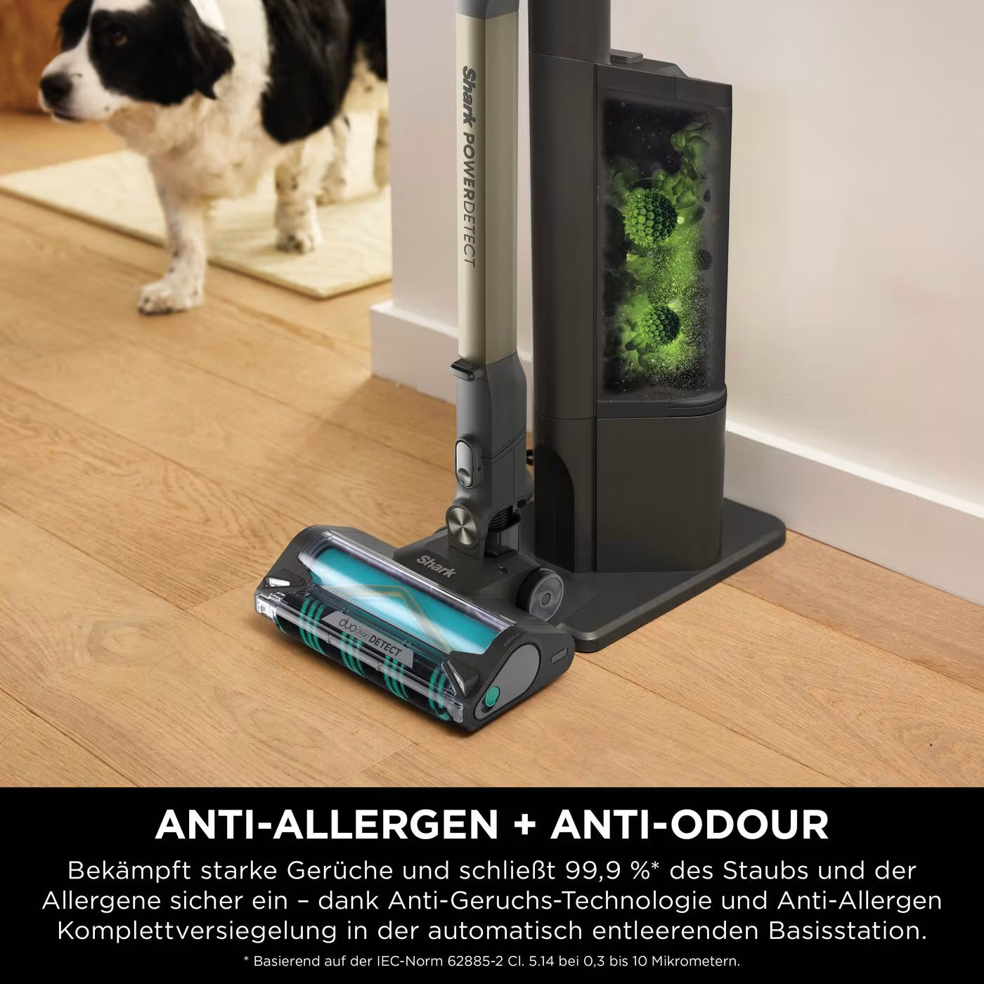 Shark PowerDetect Clean & Empty Akku-Staubsauger für Tierhaare