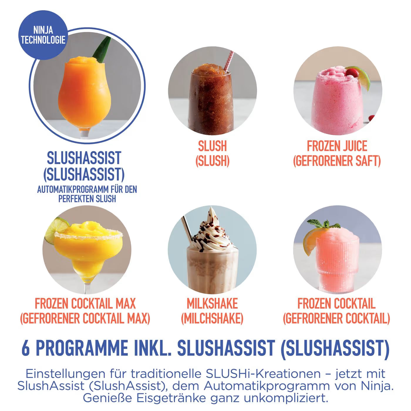 Ninja SLUSHi MAX Slush-Eismaschine für gefrorene Getränke – Mokka