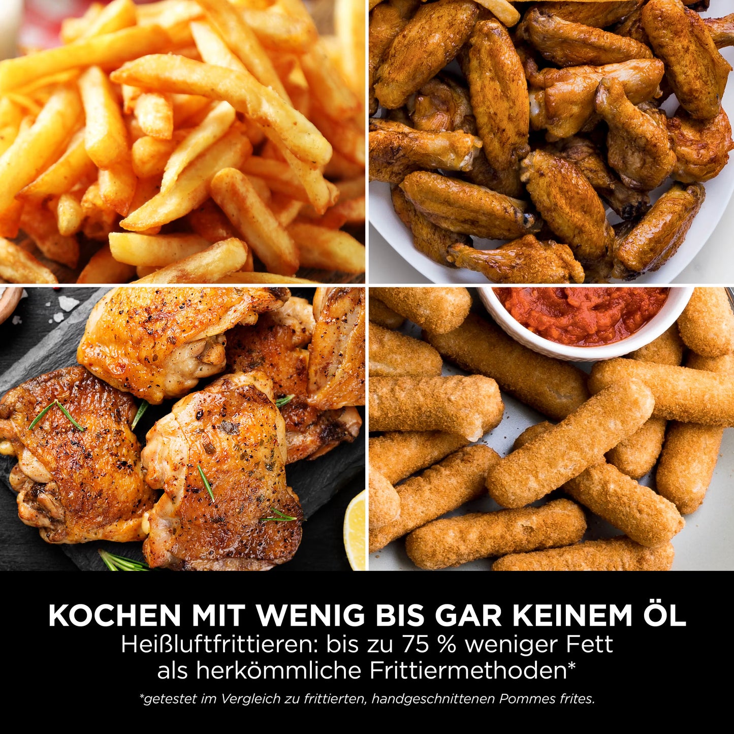 Ninja Double Stack XL 2-Ebenen Heißluftfritteuse 9,5 L