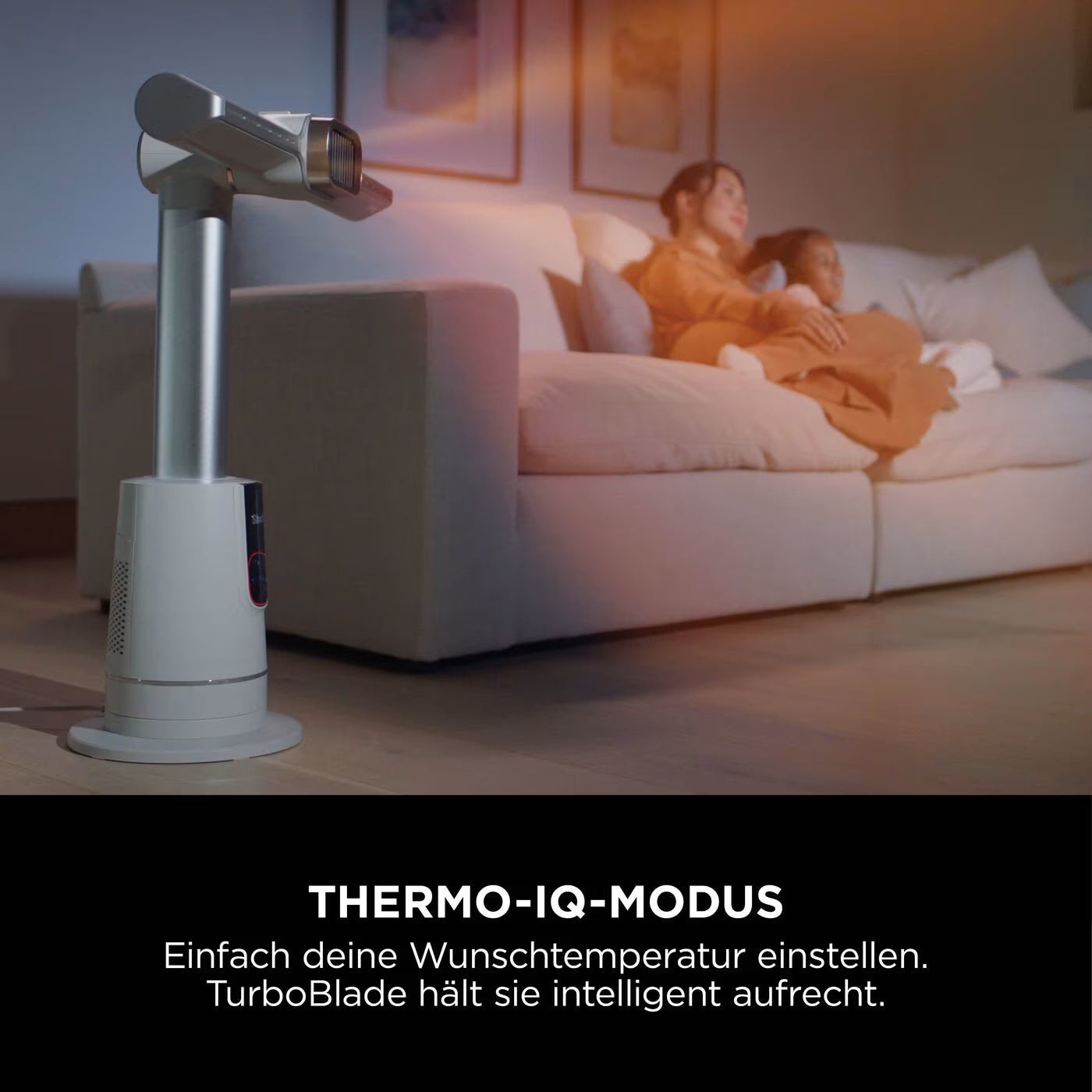 Shark TurboBlade Ventilator - Kühlen + Heizen