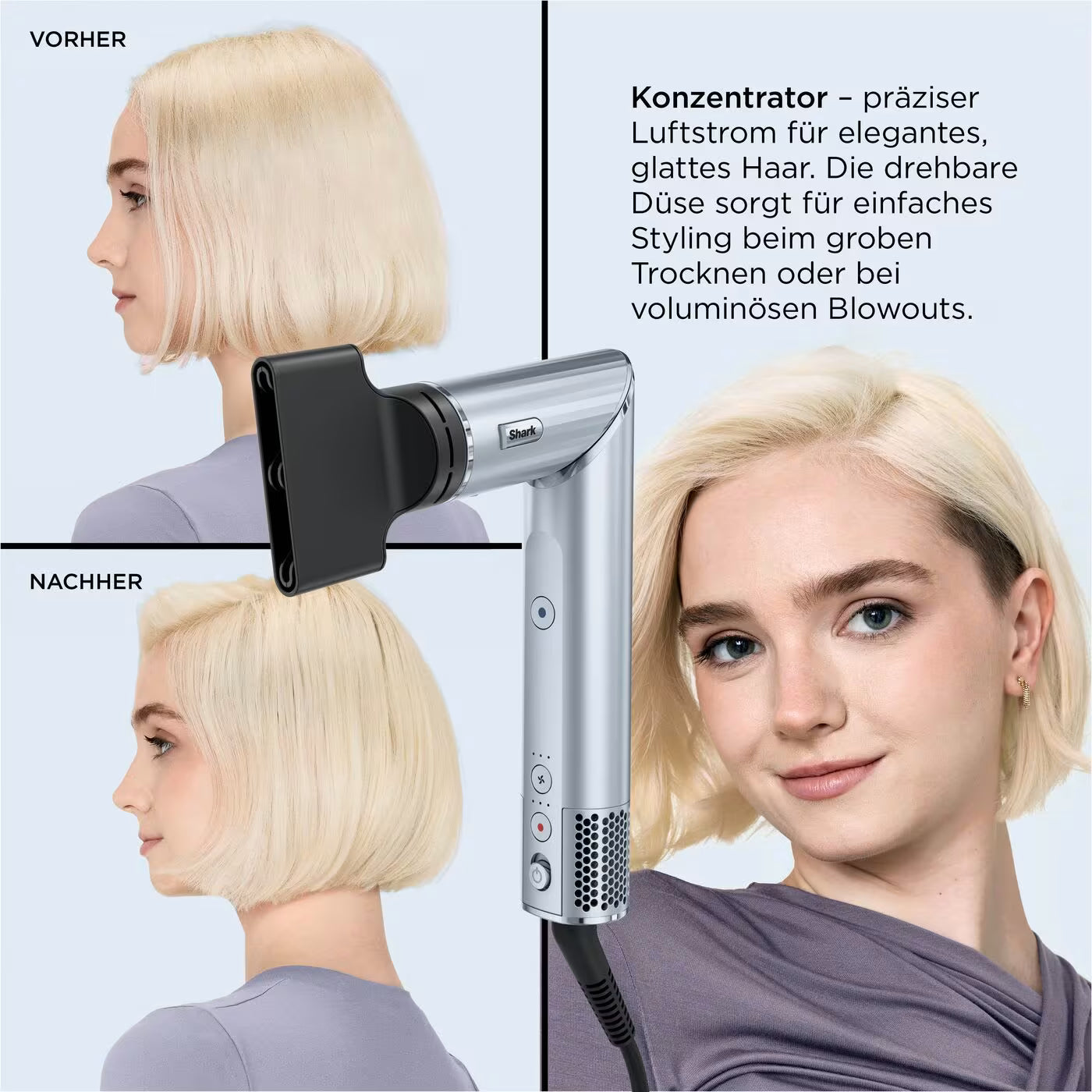 Shark FlexStyle Haarstyler und -trockner Blau