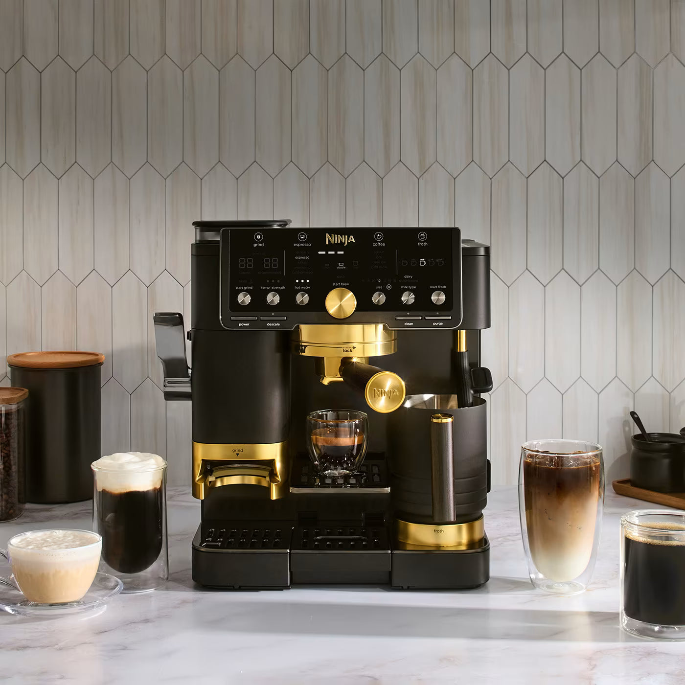 Ninja Luxe Café Pro designt von David Beckham