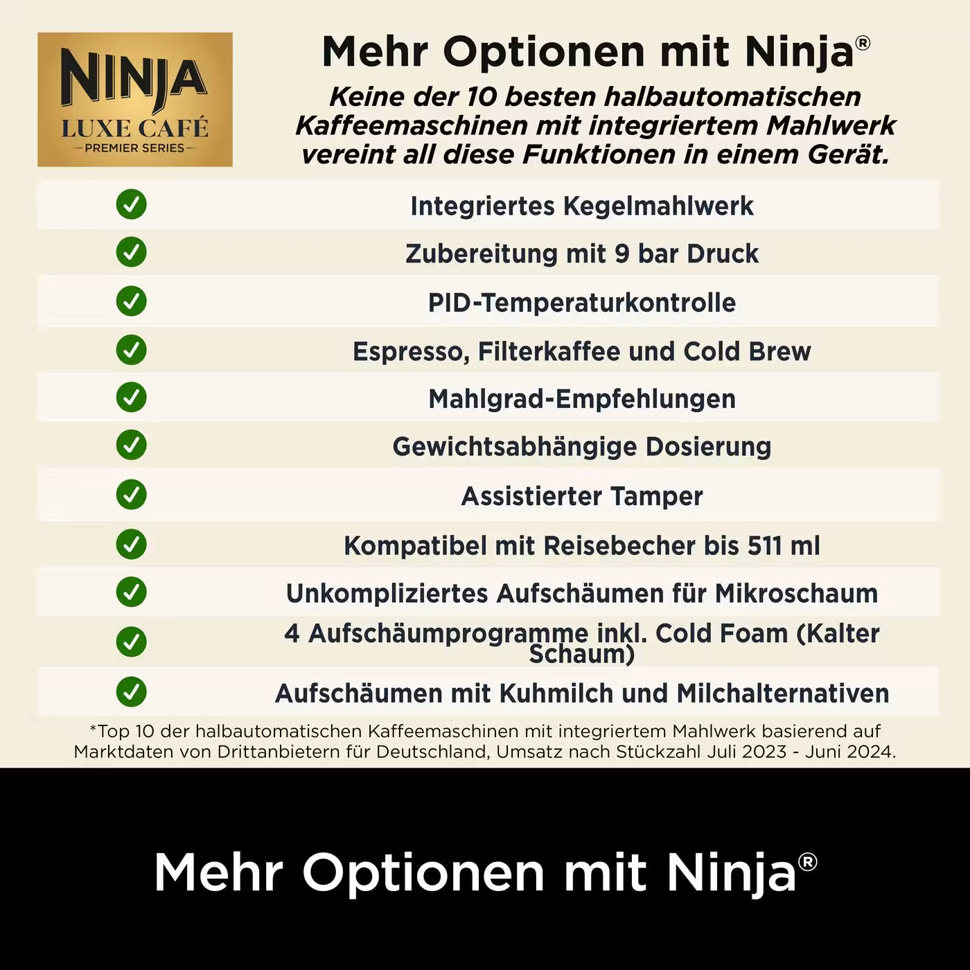 Ninja Luxe Café Premier Kaffeemaschine