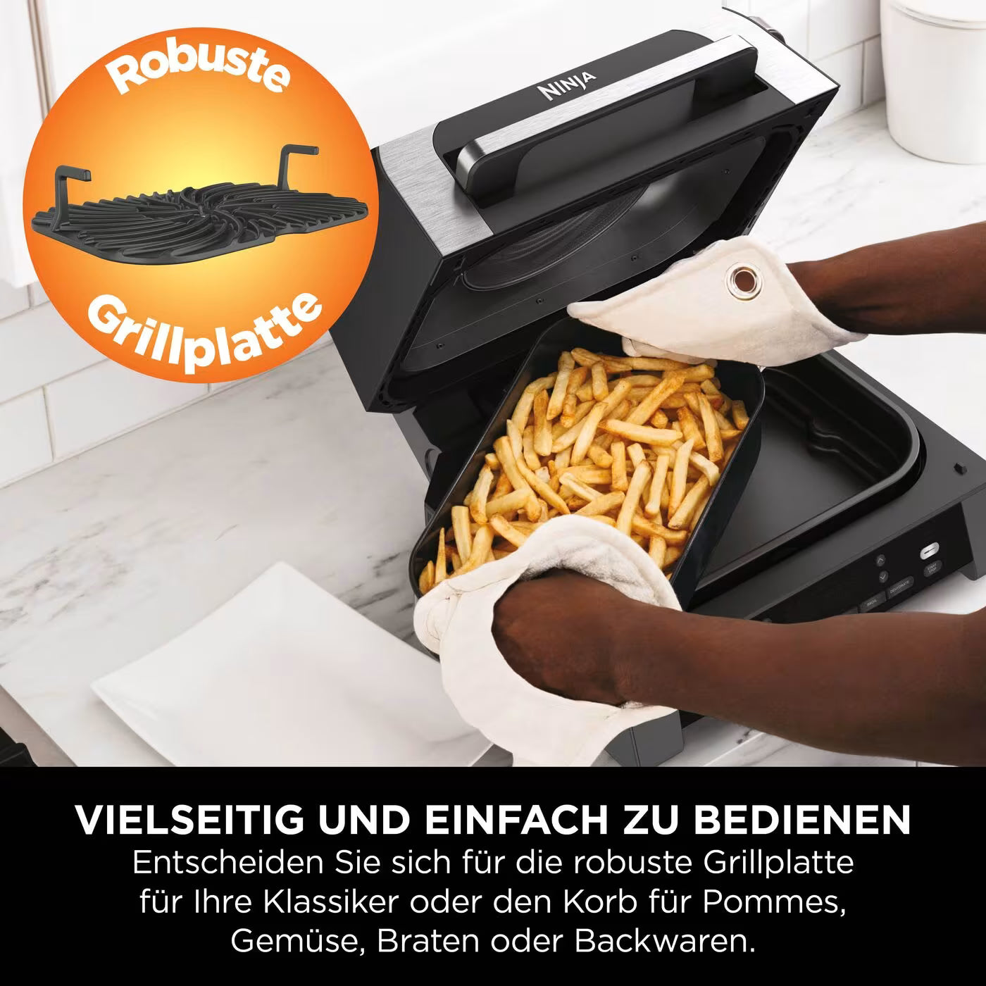 Ninja 6-in-1 MAX Grill und Heißluftfritteuse