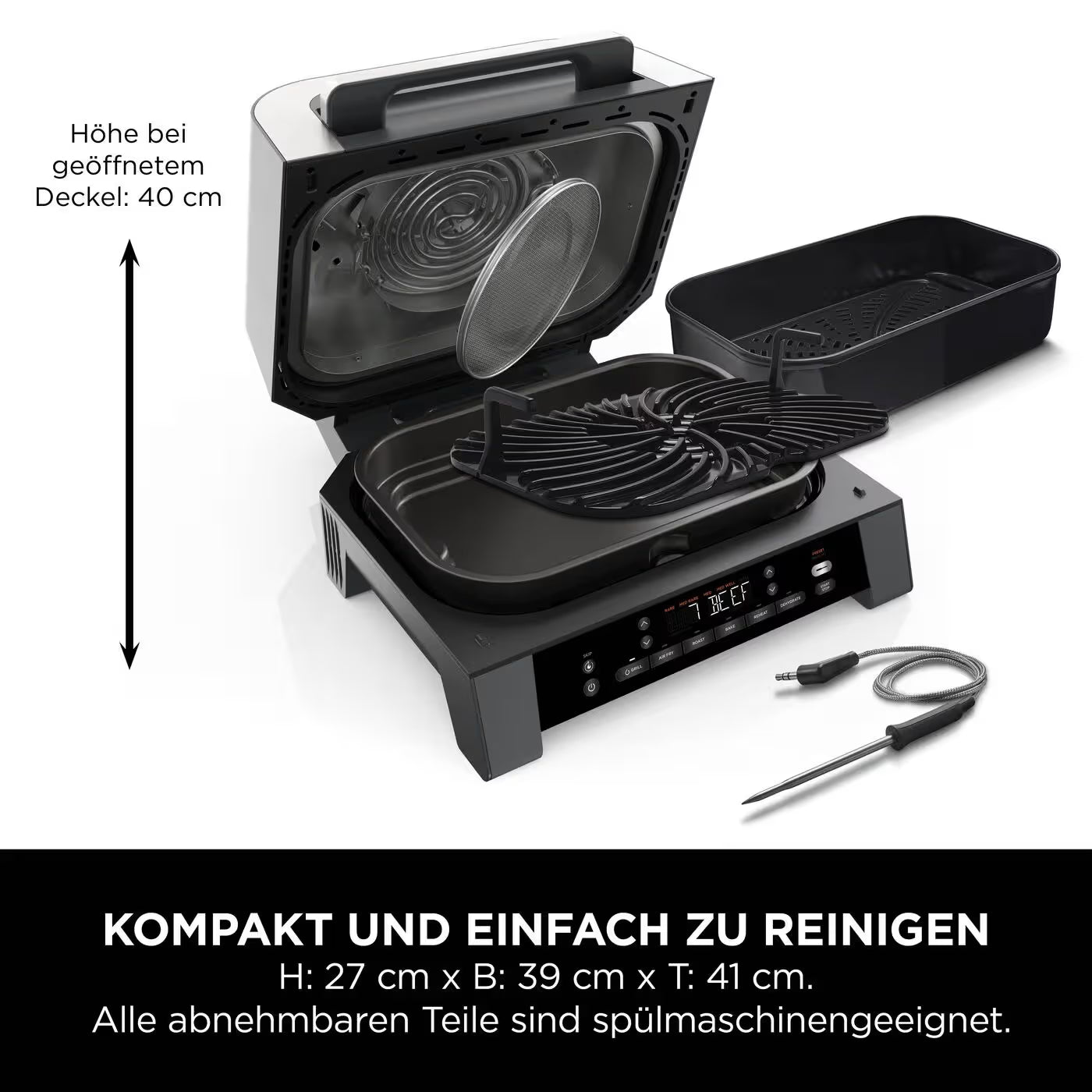 Ninja 6-in-1 MAX Grill und Heißluftfritteuse