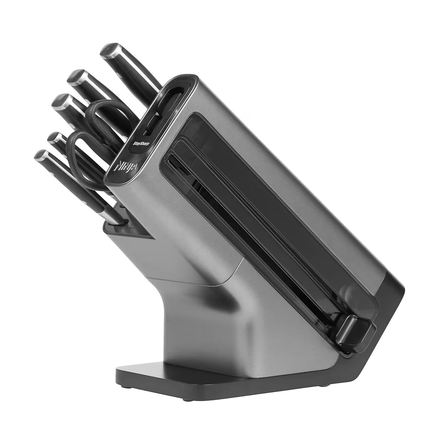 Ninja Foodi StaySharp-Messerblock mit integriertem Schärfer – 6-teiliges Set