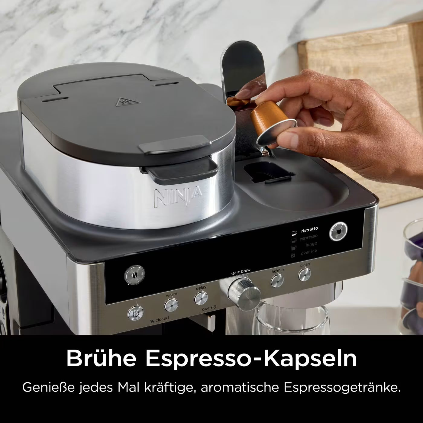 Ninja Prestige DualBrew-System - Filter- & Kapselkaffeemaschine