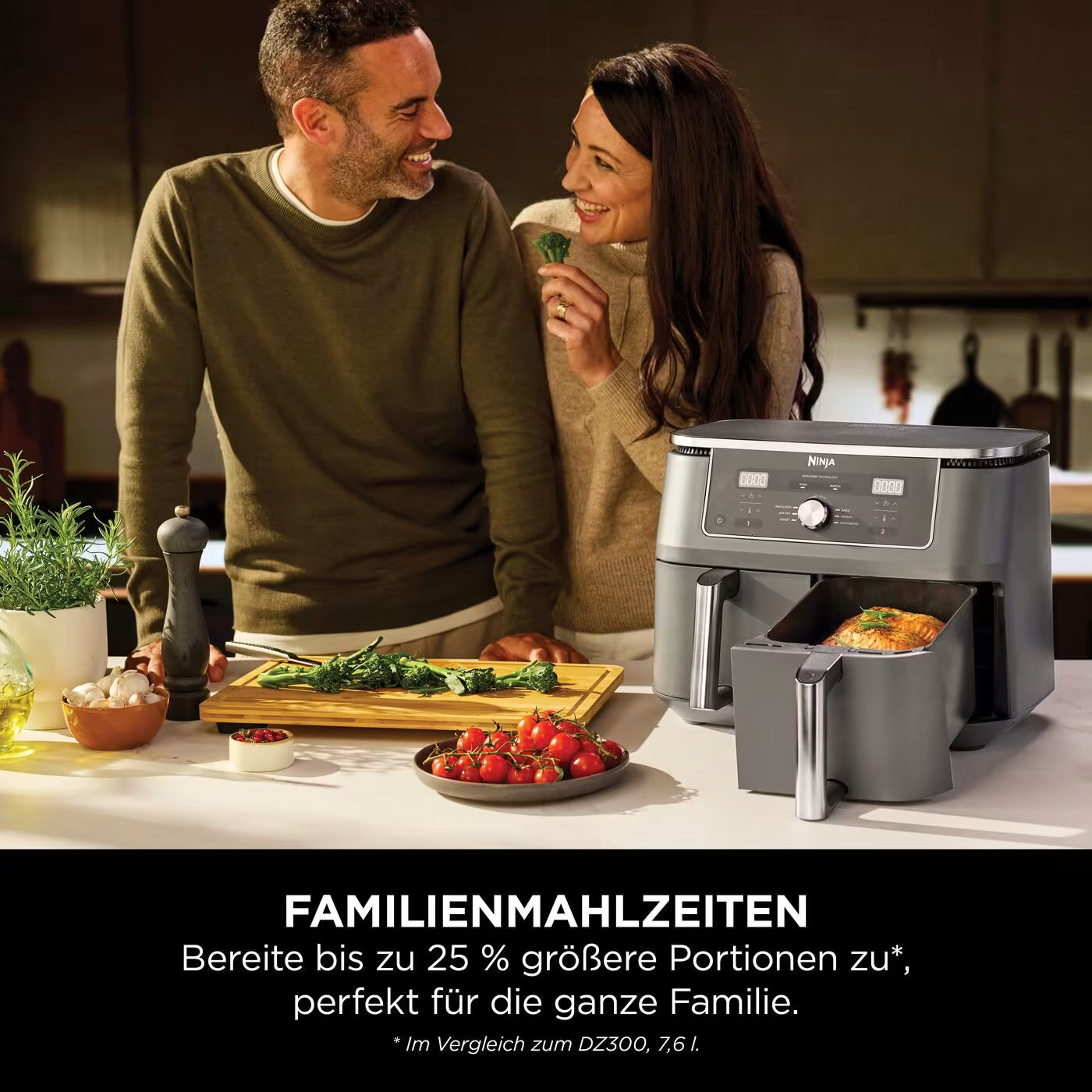 Ninja MAX 6-in-1 Dual Zone Heißluftfritteuse 9,5 L