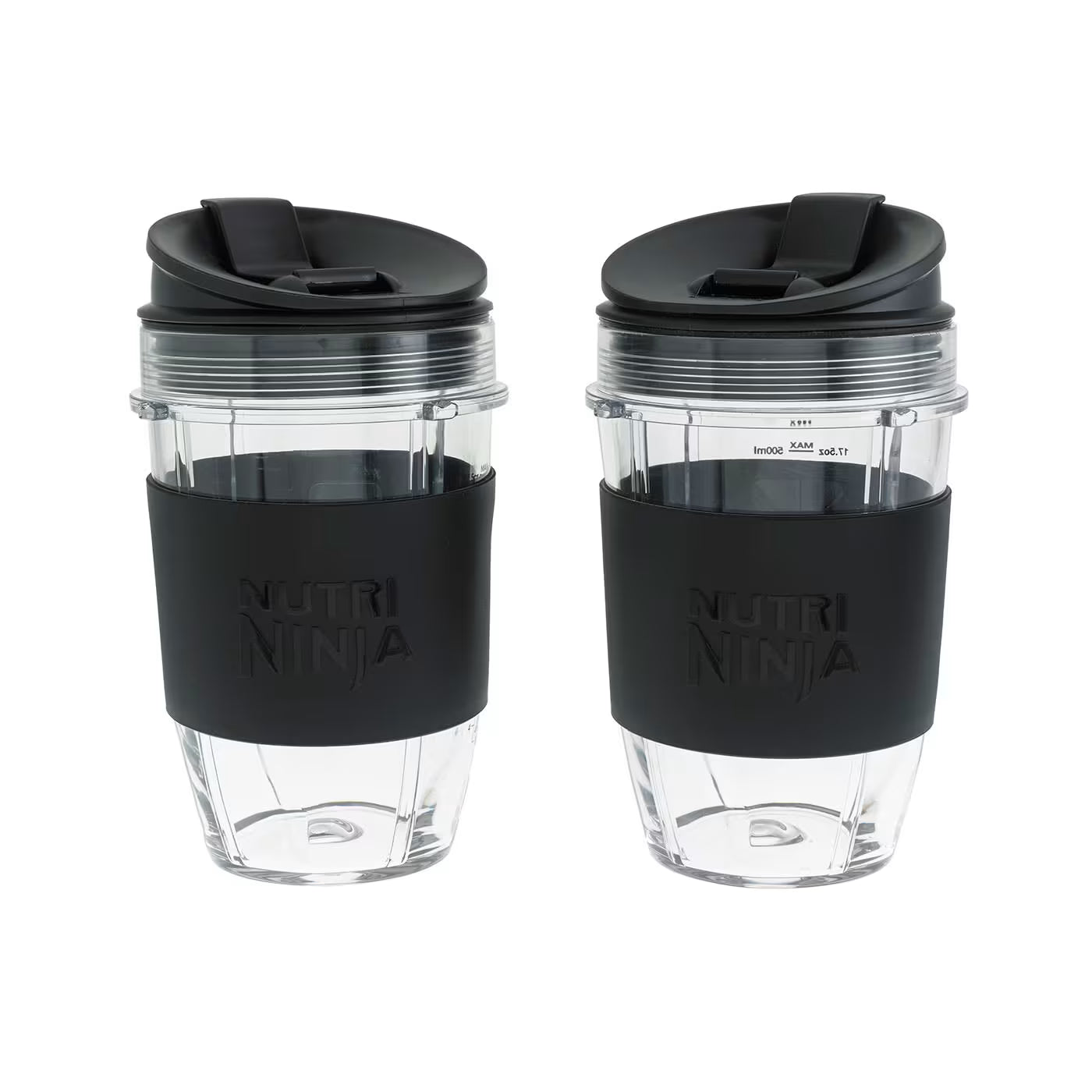 500ml Becher mit Deckel & Silikonsleeve (Doppelpack)