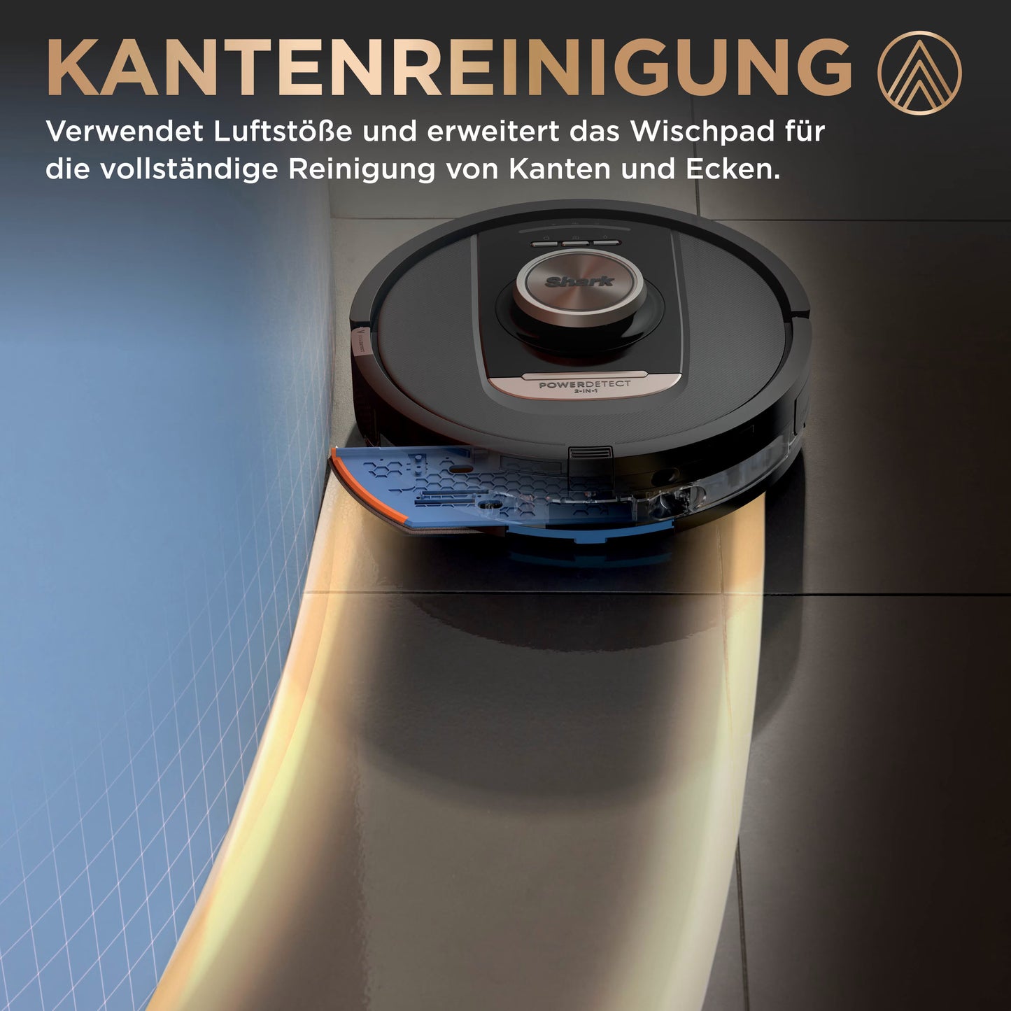 Shark PowerDetect NeverTouch Pro 2-in-1 Saug- und Wischroboter