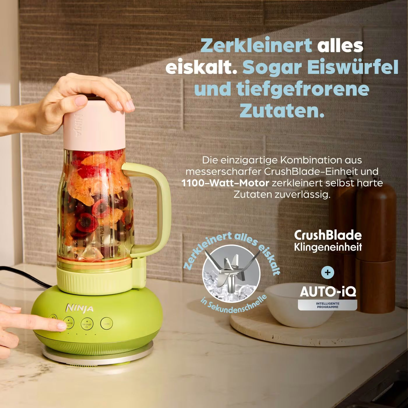 Ninja BlendBoss Standmixer mit To-Go-Becher